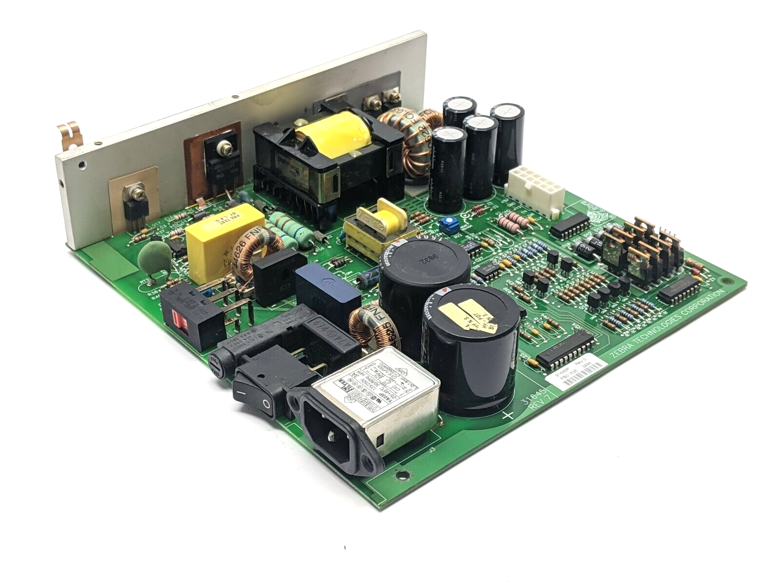 Zebra 31646P Rev 3 Power Supply Board PCB 105s 105se Printer - Maverick Industrial Sales