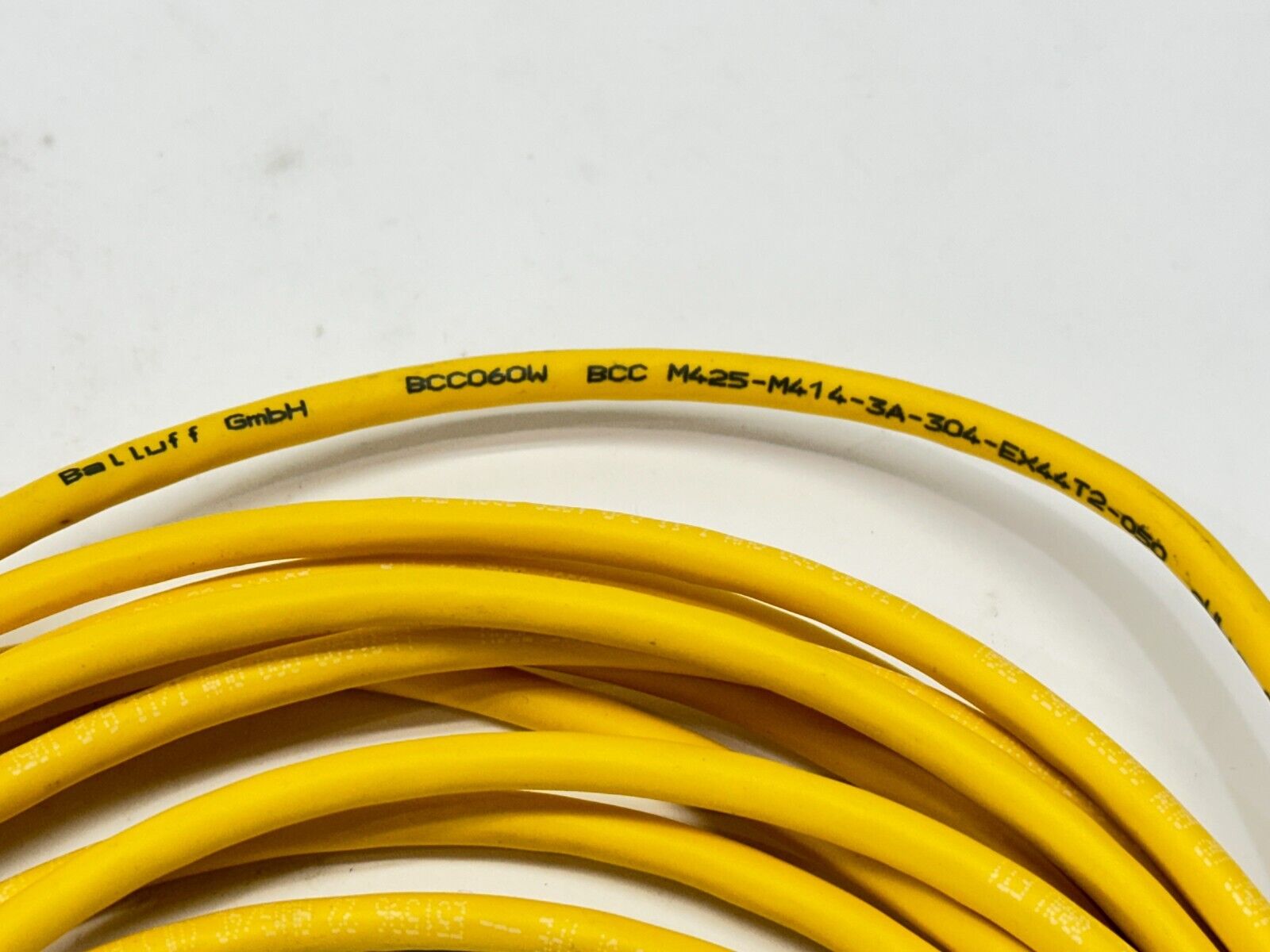 Balluff BCC M425-M414-3A-304-EX44T2-050 Cordset M/F M12 4/5 Pin 5m BCC060W - Maverick Industrial Sales