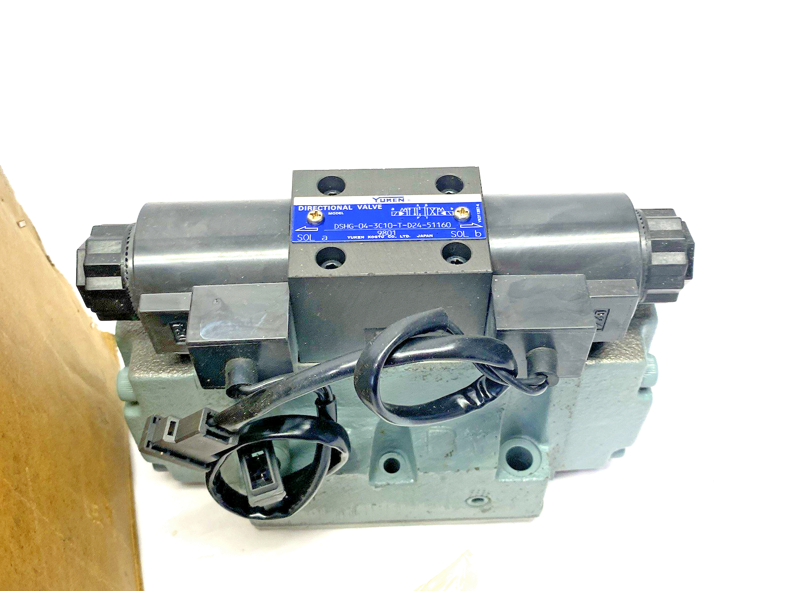 Yuken DSHG-04-3C10-T-D24-51160 Pilot Operated Directional Control Valve - Maverick Industrial Sales