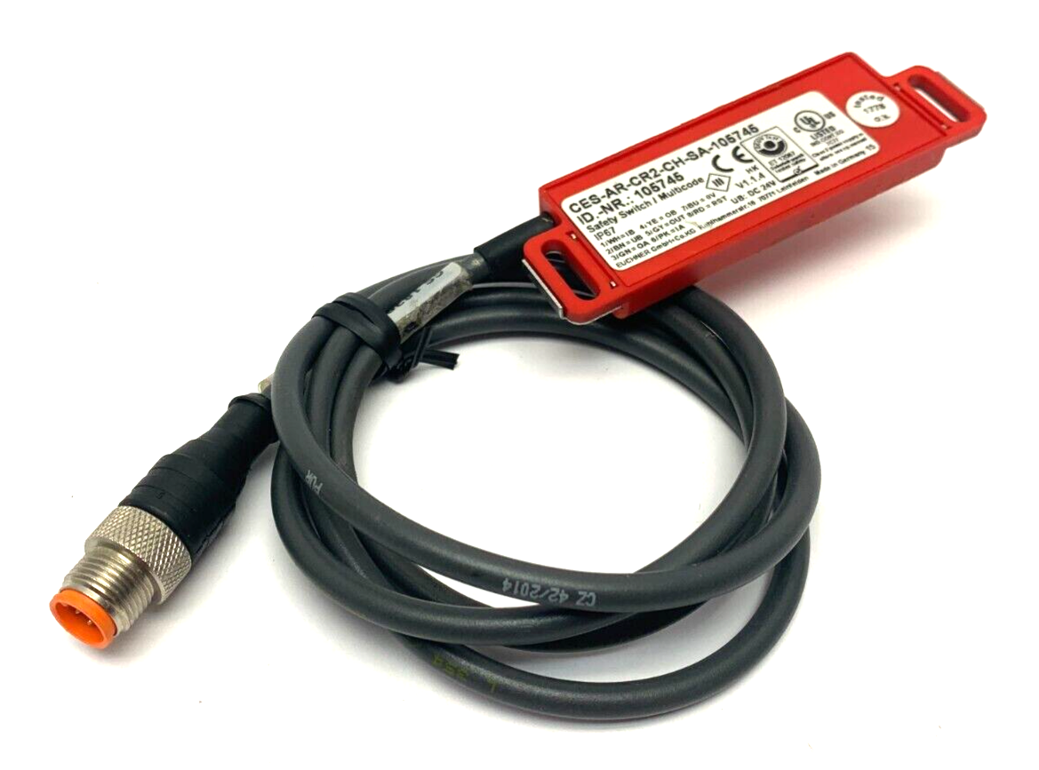 CES-AR-CR2-CH-SA-105745 | Euchner Multicode Safety Switch V1.1.4 105745 - Used - Maverick Industrial Sales