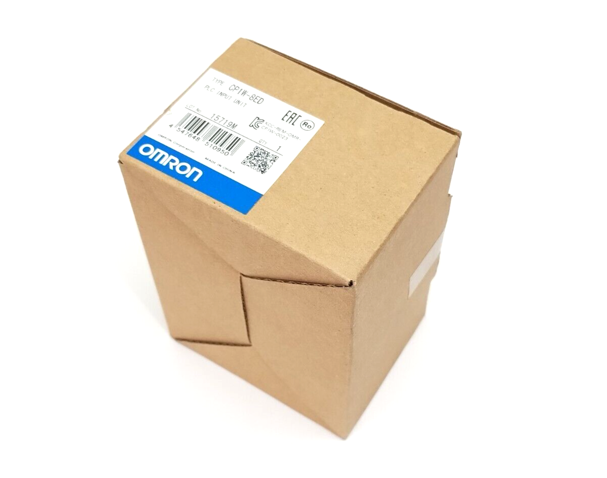Omron CP1W-8ED 8-Point Digital Input, I/O Expansion Unit 8 x 24VDC PNP/NPN - Maverick Industrial Sales