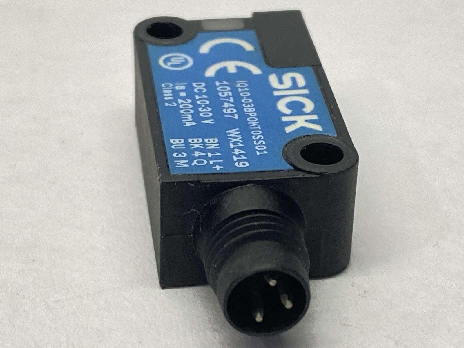 Sick IQ10-03BPOKT0SS01 Inductive Proximity Sensor 10-30VDC 1057497 - Maverick Industrial Sales
