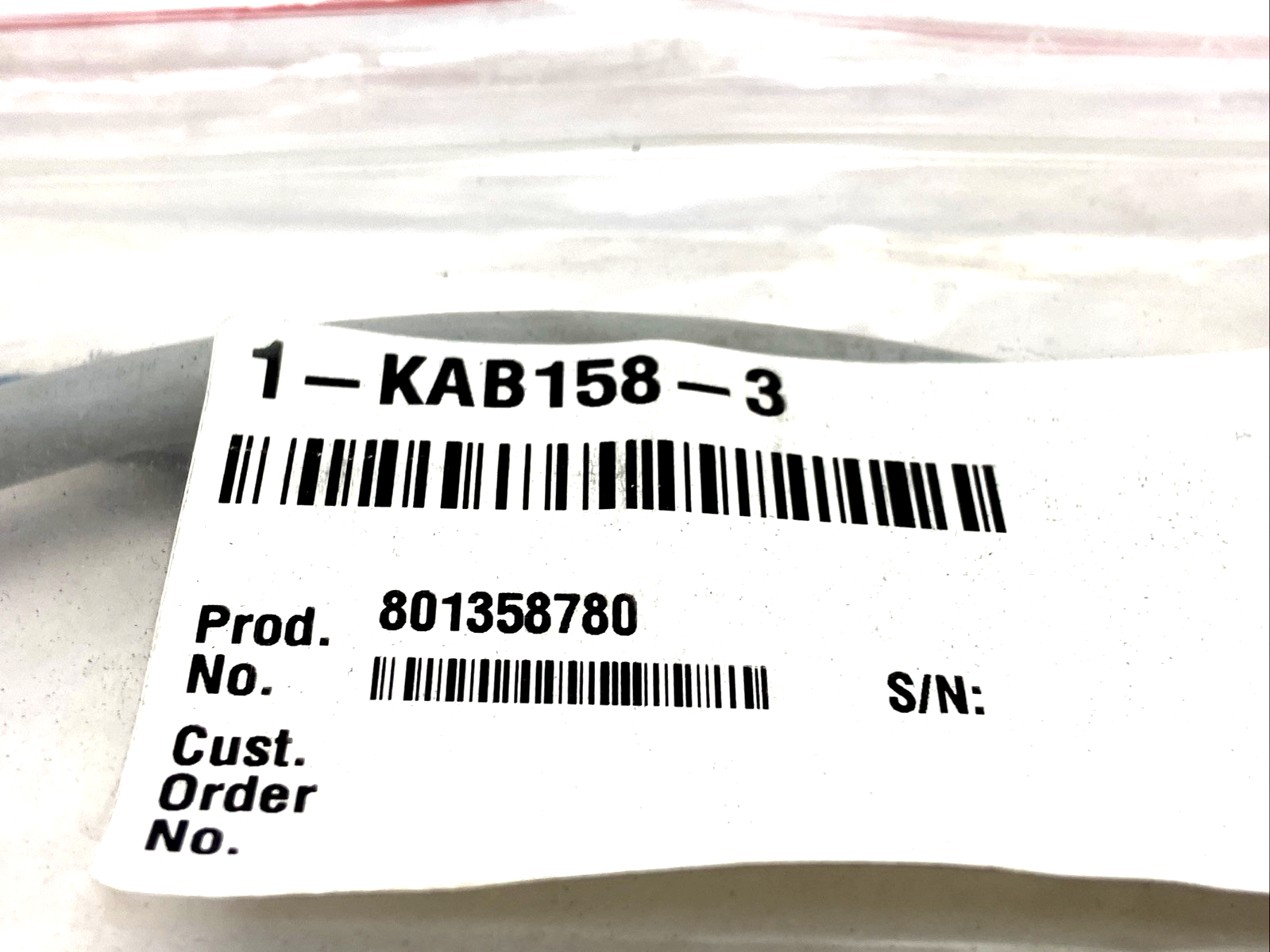 Hottinger Bruel 1-KAB158-3 Connection Cable for Force Transducer - Maverick Industrial Sales