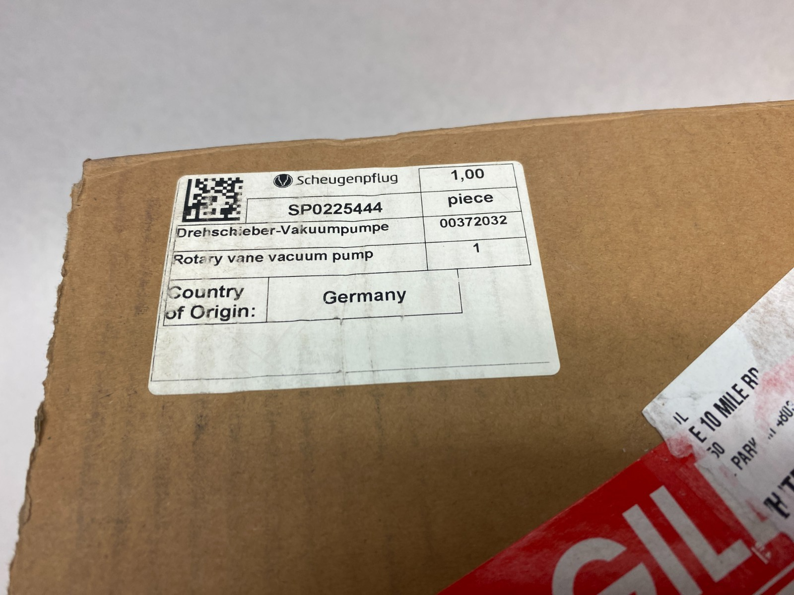 Leybold SV16B SOGEVAC Rotary Vane Vacuum Pump, Scheugenpflug SP0225444 - Maverick Industrial Sales