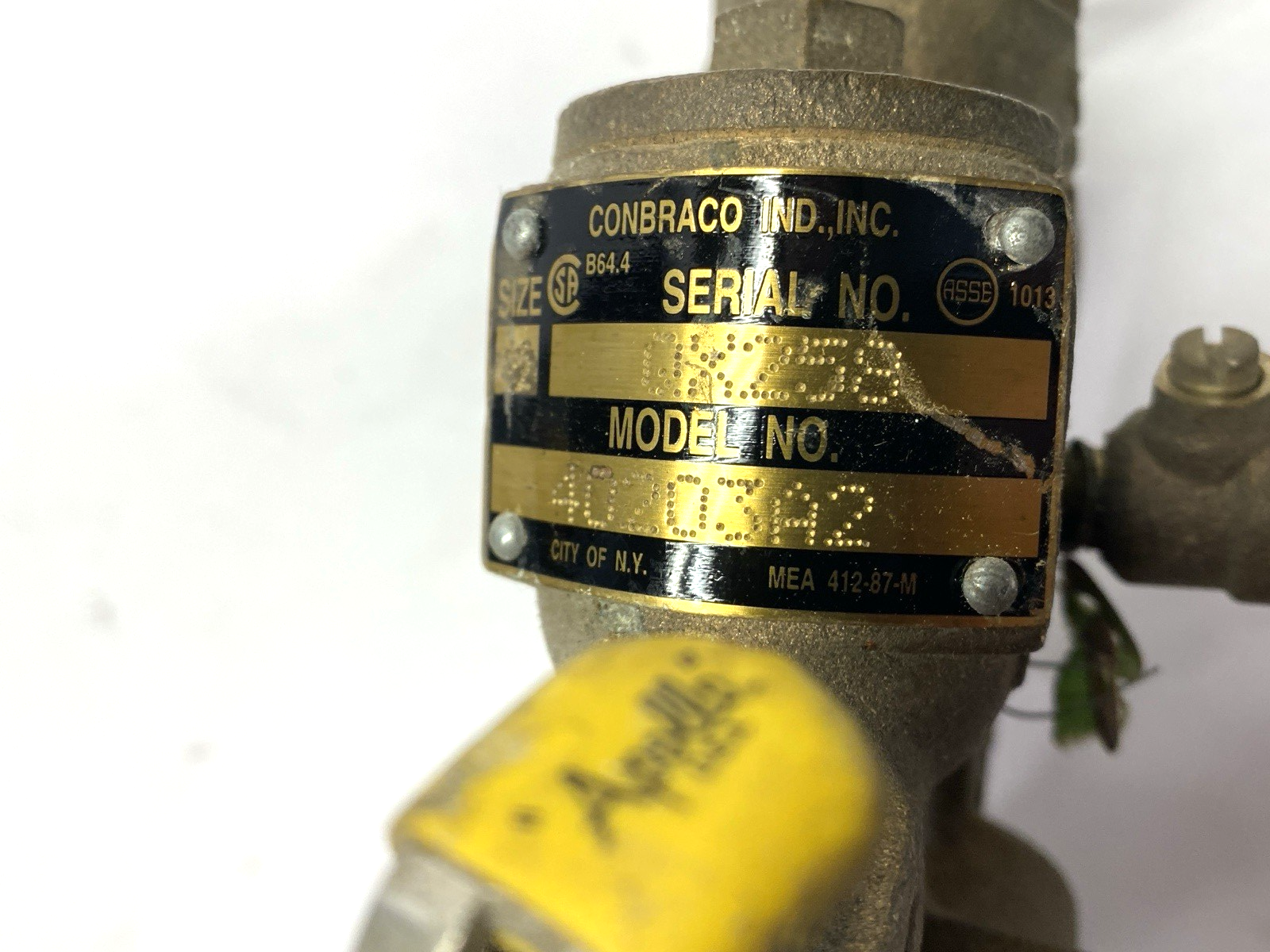 40203A2 | Conbraco Reduced Pressure Backflow Assembly 1/2" - For parts or not working - Maverick Industrial Sales
