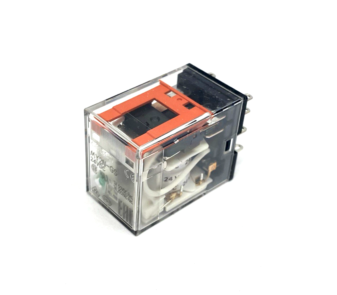 Omron MY2N-GS DC24 Relay, 8-Pin Plug-In/On BOX OF 10 - Maverick Industrial Sales