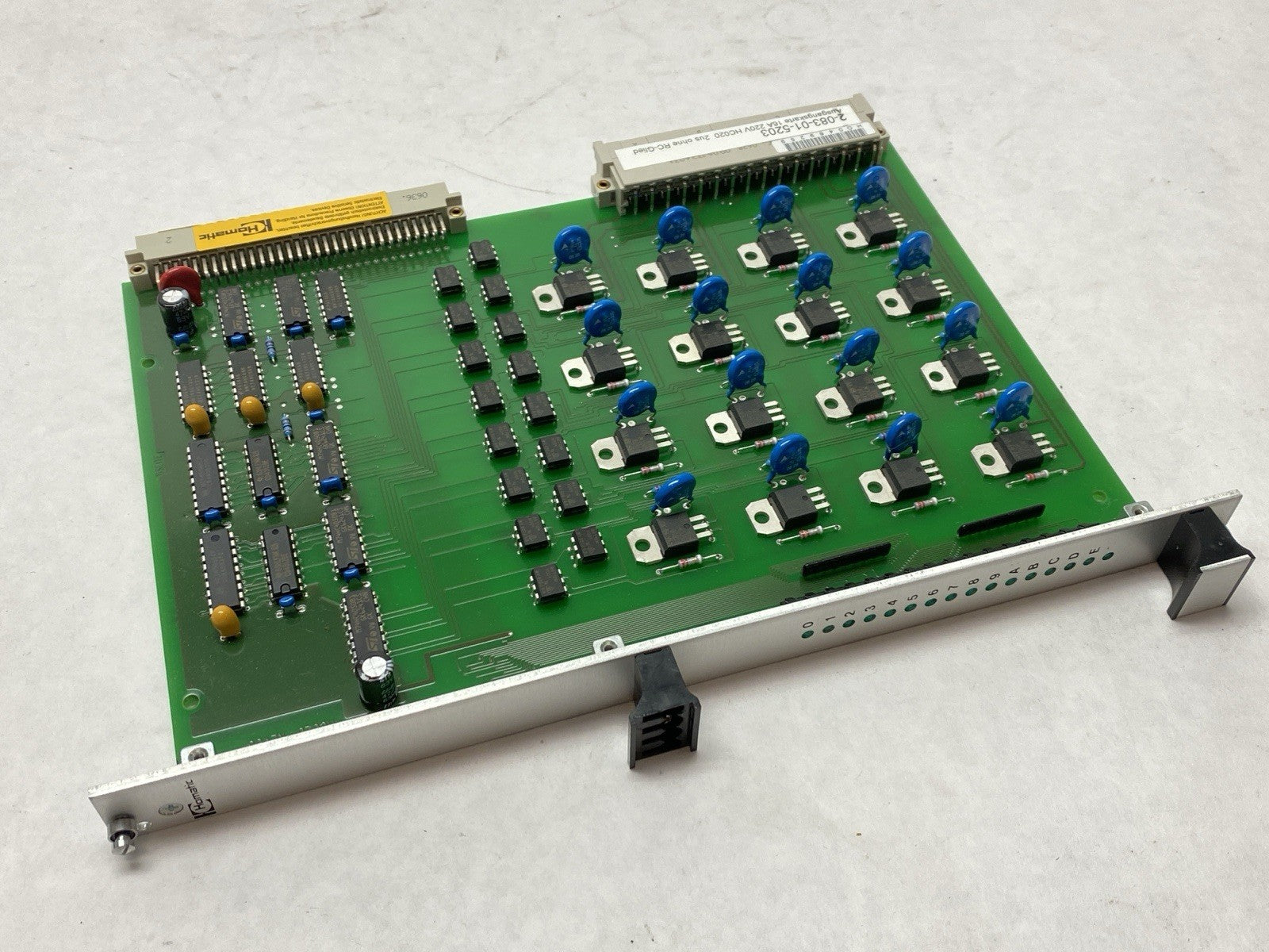 Homatic 2-083-01-5203 PLC Output Card 16A 110-220V - Maverick Industrial Sales