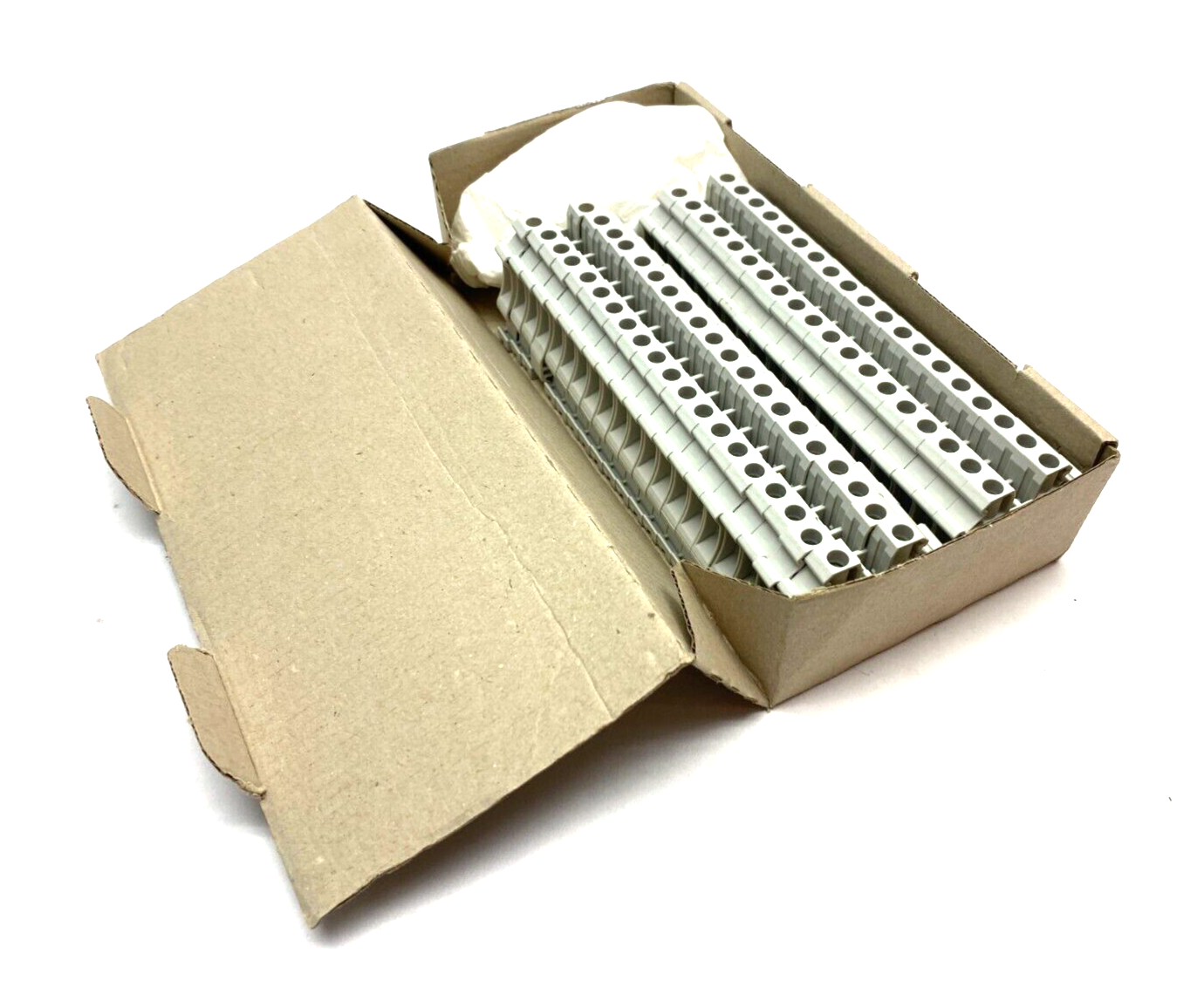 Siemens 8WH1000-0AH00 Feed-Through Terminal Block Gray 6mm BOX OF 43 - Maverick Industrial Sales