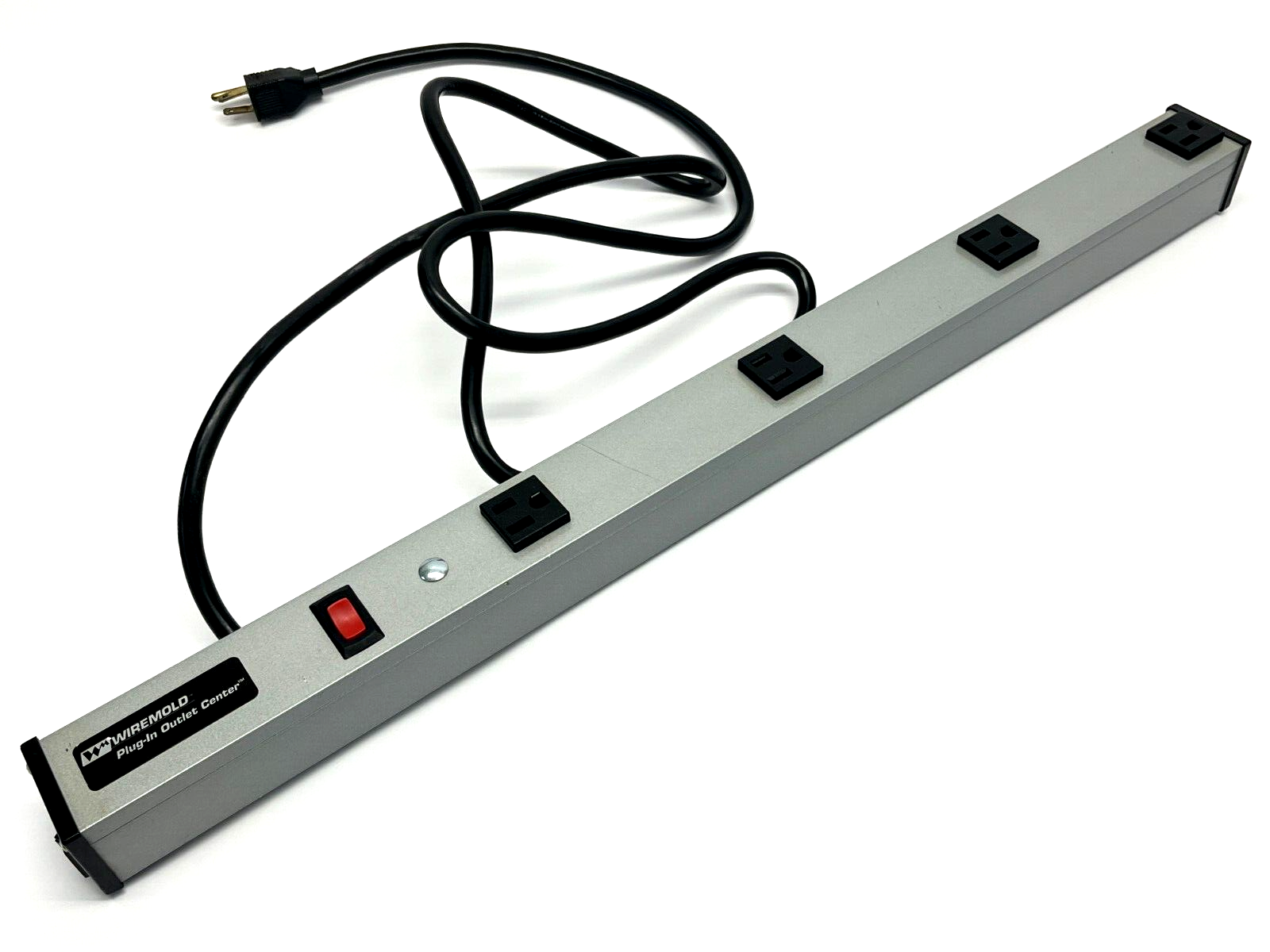 Wiremold UL2064BC 4-Port Power Strip 15A 120V - Maverick Industrial Sales