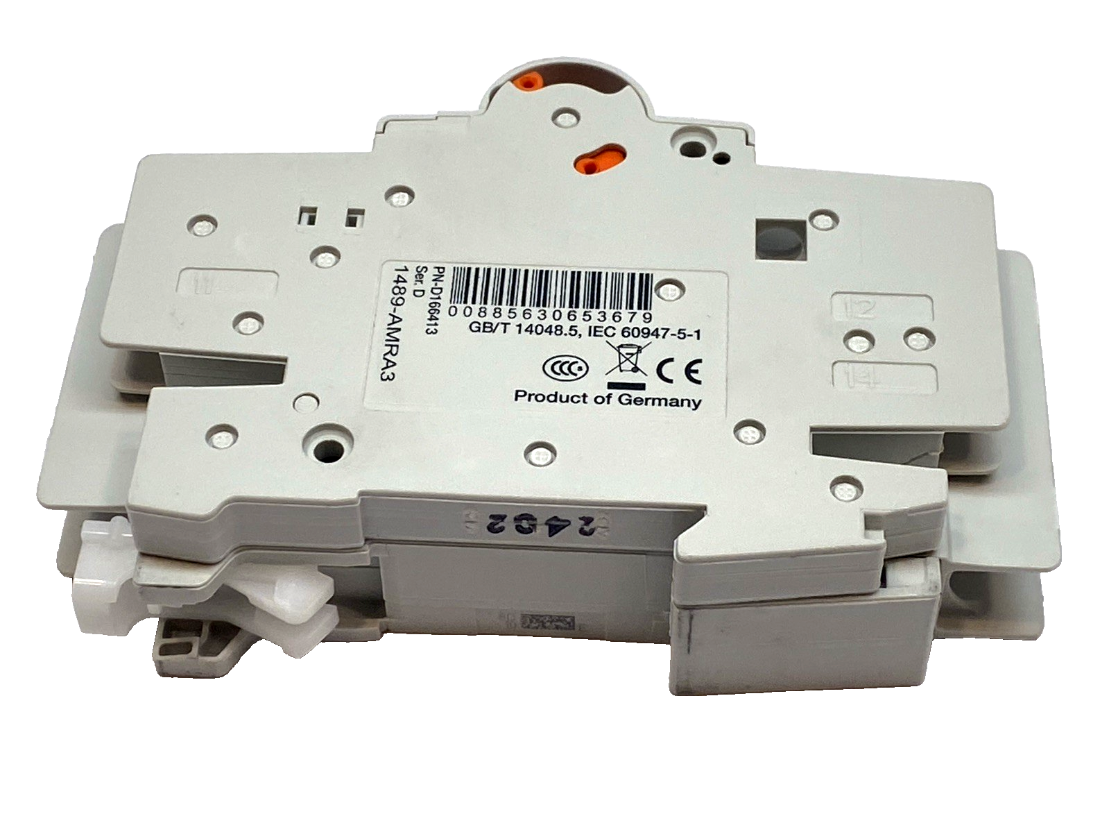 Allen‑Bradley 1489-M1D100 10A Breaker w/ 1489-AMRA3 Aux Contact 1P D‑Curve - Maverick Industrial Sales