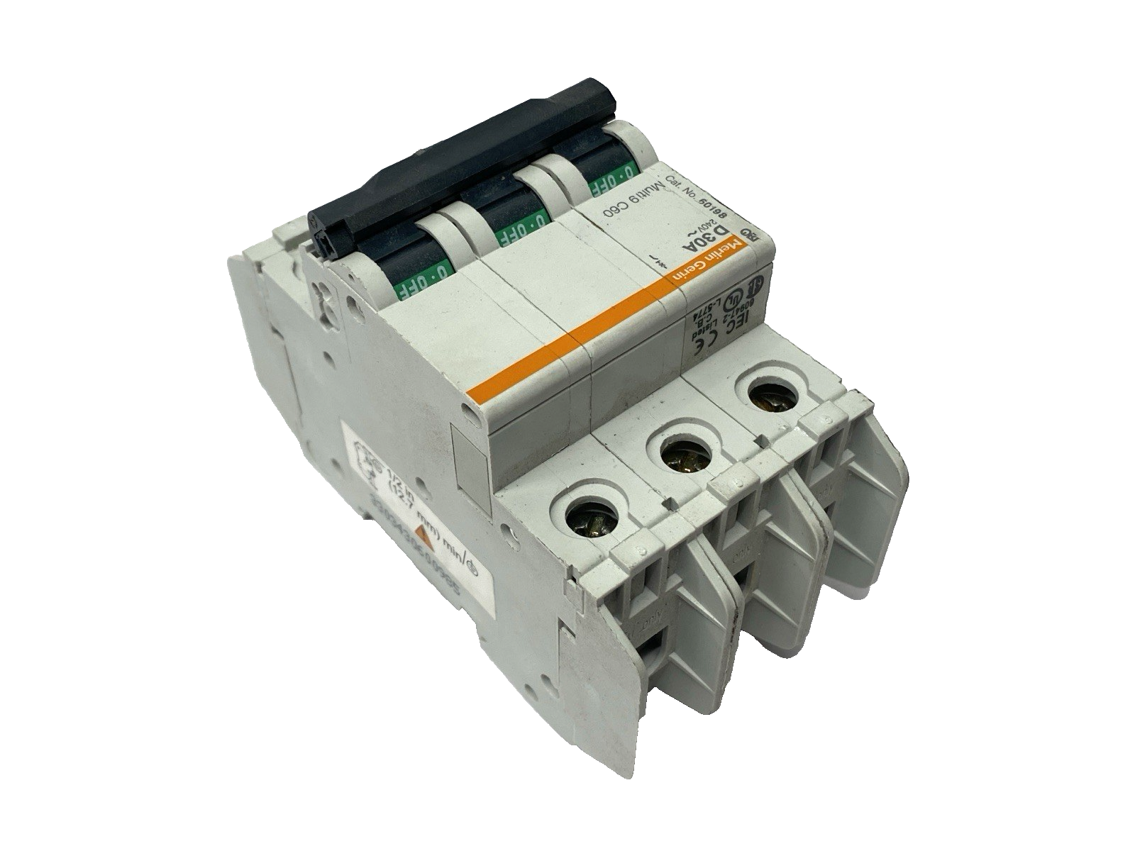 Merlin Gerin 60198 Circuit Breaker 3-Pole 30A - Maverick Industrial Sales