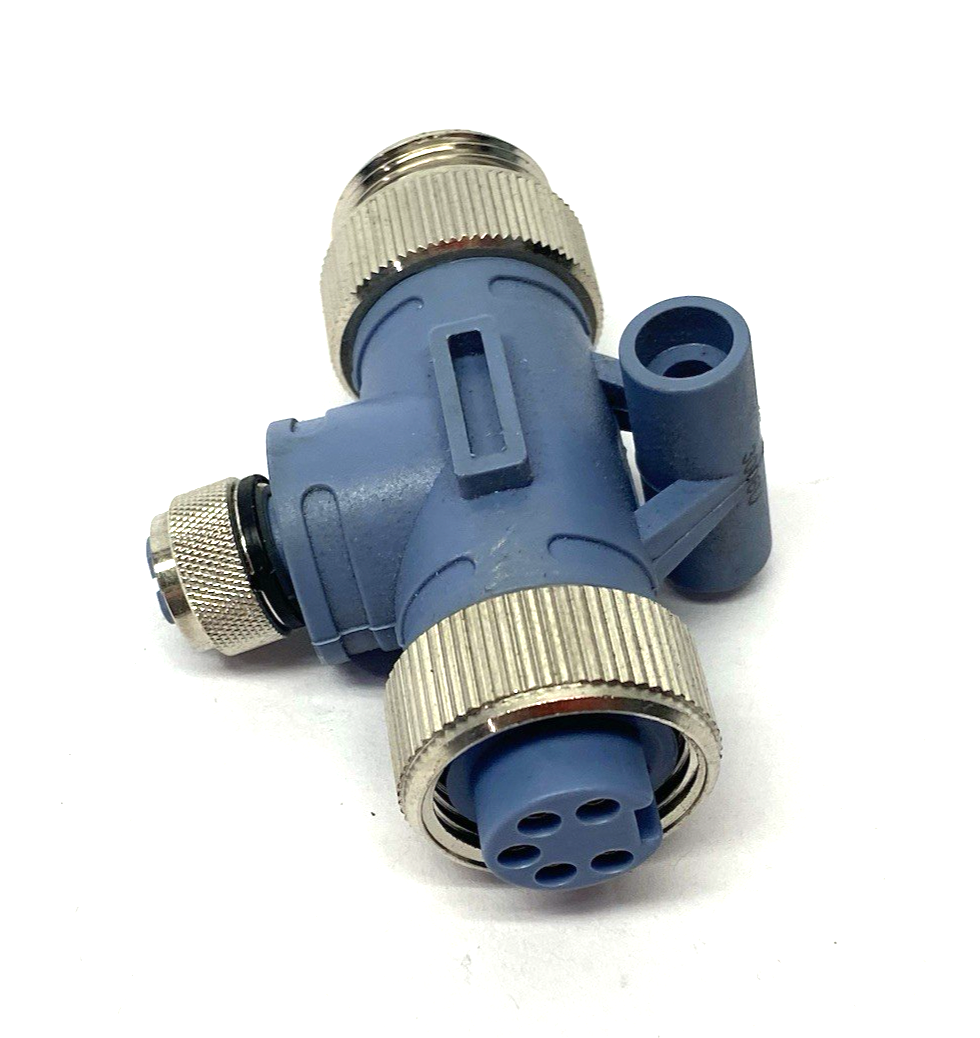 Turck RSM FKM RKM 57 DeviceNet T-Splitter 2-Way, 7/8" minifast, M12 euro, U0142 - Maverick Industrial Sales