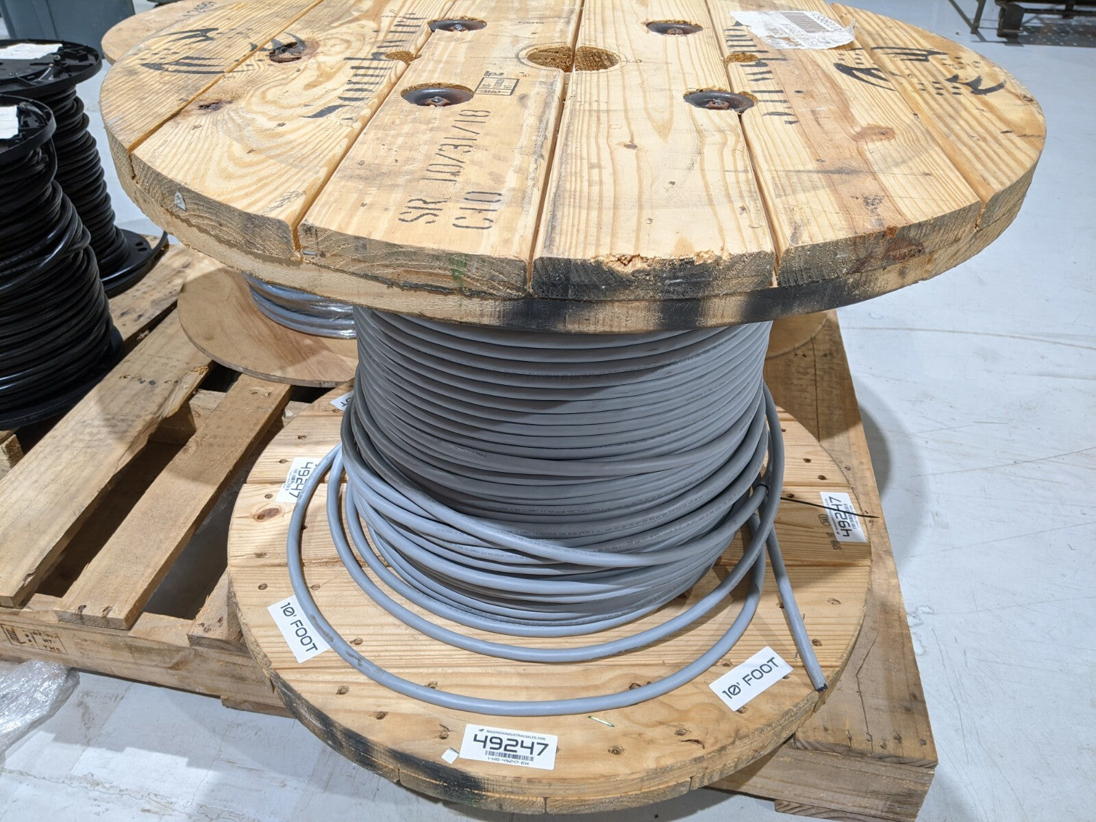 Southwire 10 AWG 4C PVC Flex Control Cable CC190 LOT OF 10 FOOT - Maverick Industrial Sales