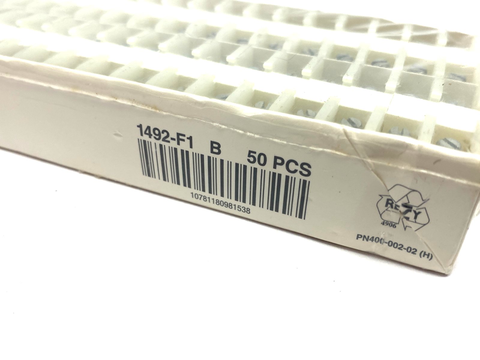 Allen Bradley 1492-F1 Ser. B Terminal Blocks PKG OF 50 - Maverick Industrial Sales