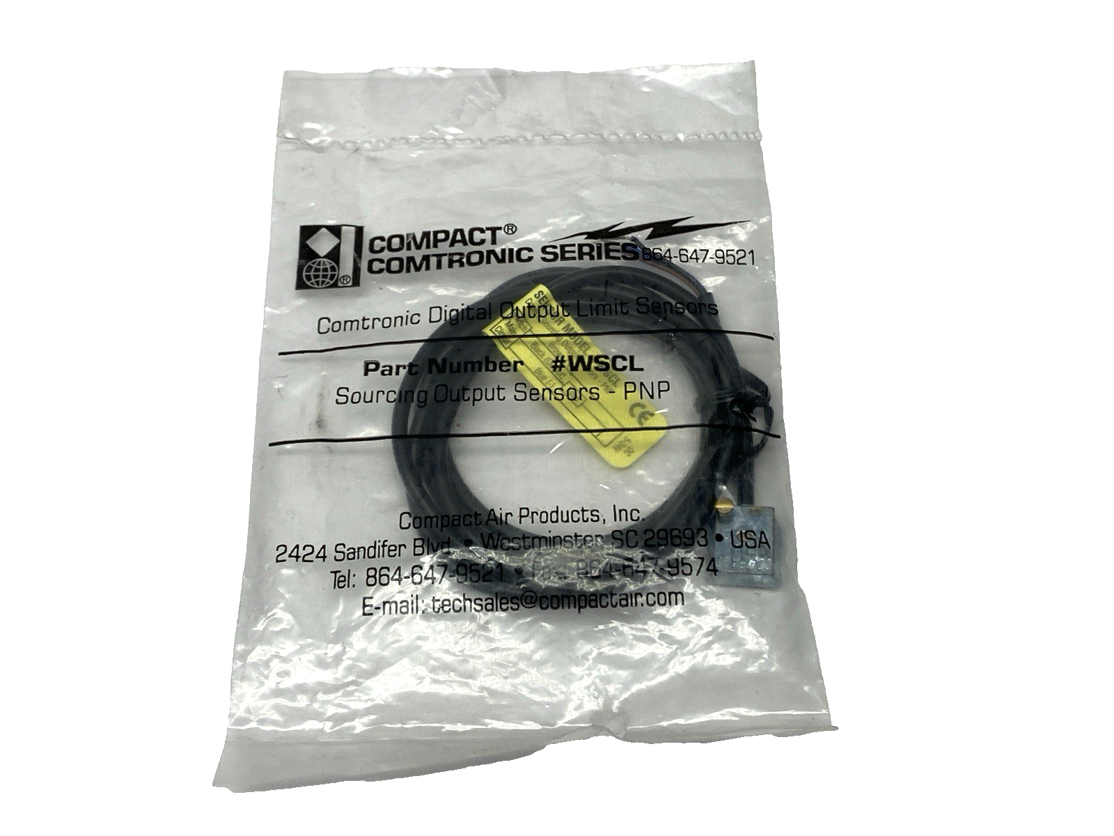 WSCL | Compact Comtronic Limit Sensor 1m - New - Maverick Industrial Sales