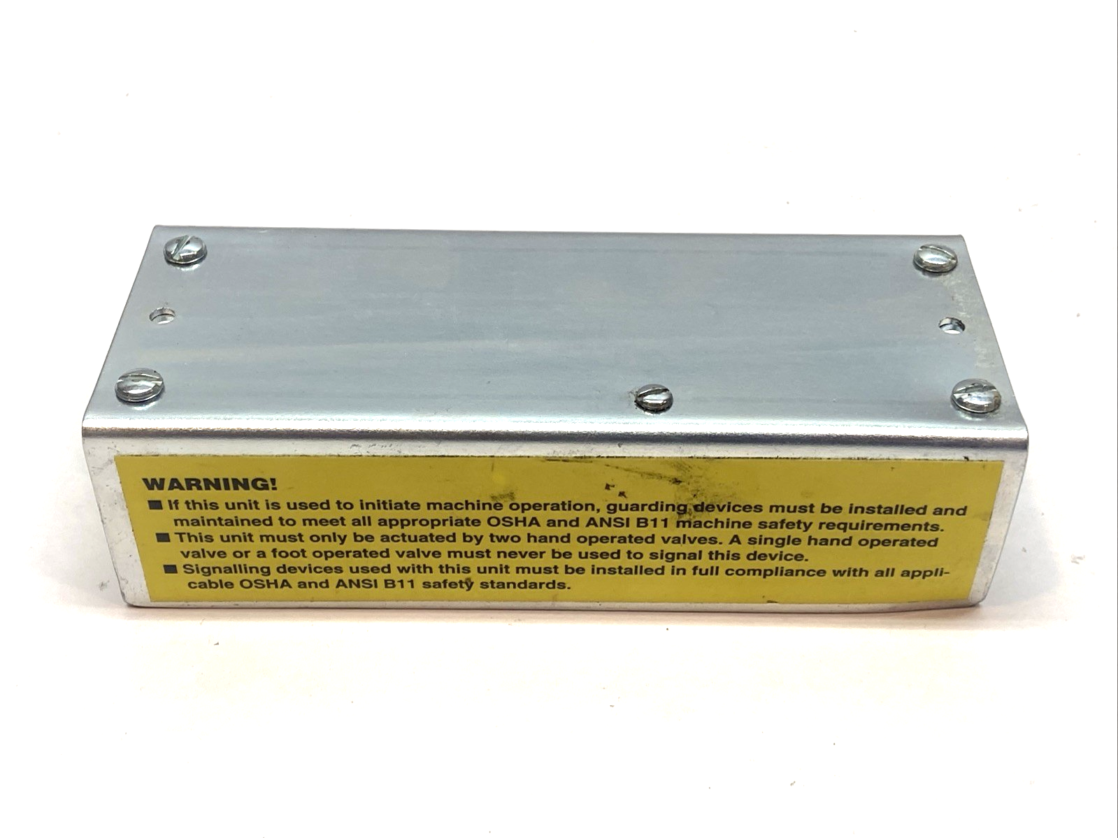 Mead CSV-107 Two-Hand Control Remote Logic Unit 70-100PSI - Maverick Industrial Sales