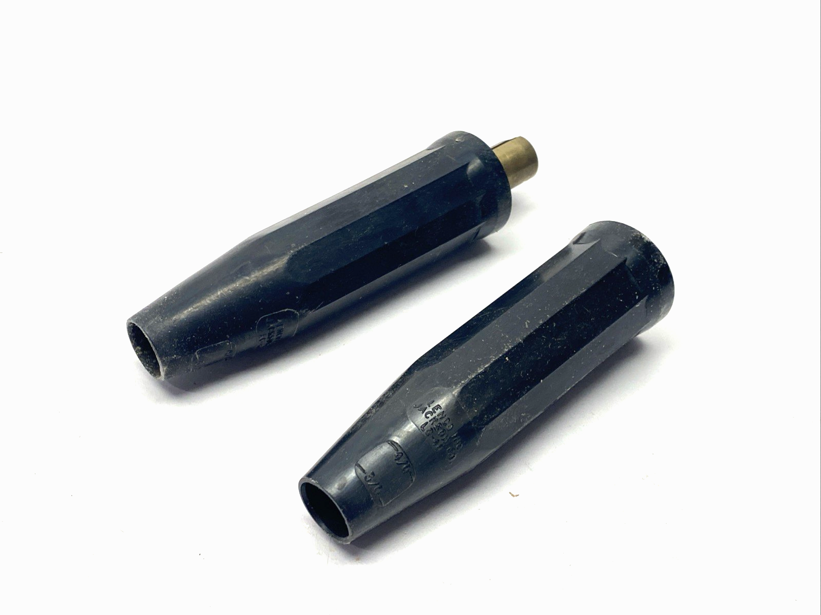 LC-40 | Lenco Set Of Black 1/0-2/0 Welding Cable Connectors - New – Open Box - Maverick Industrial Sales