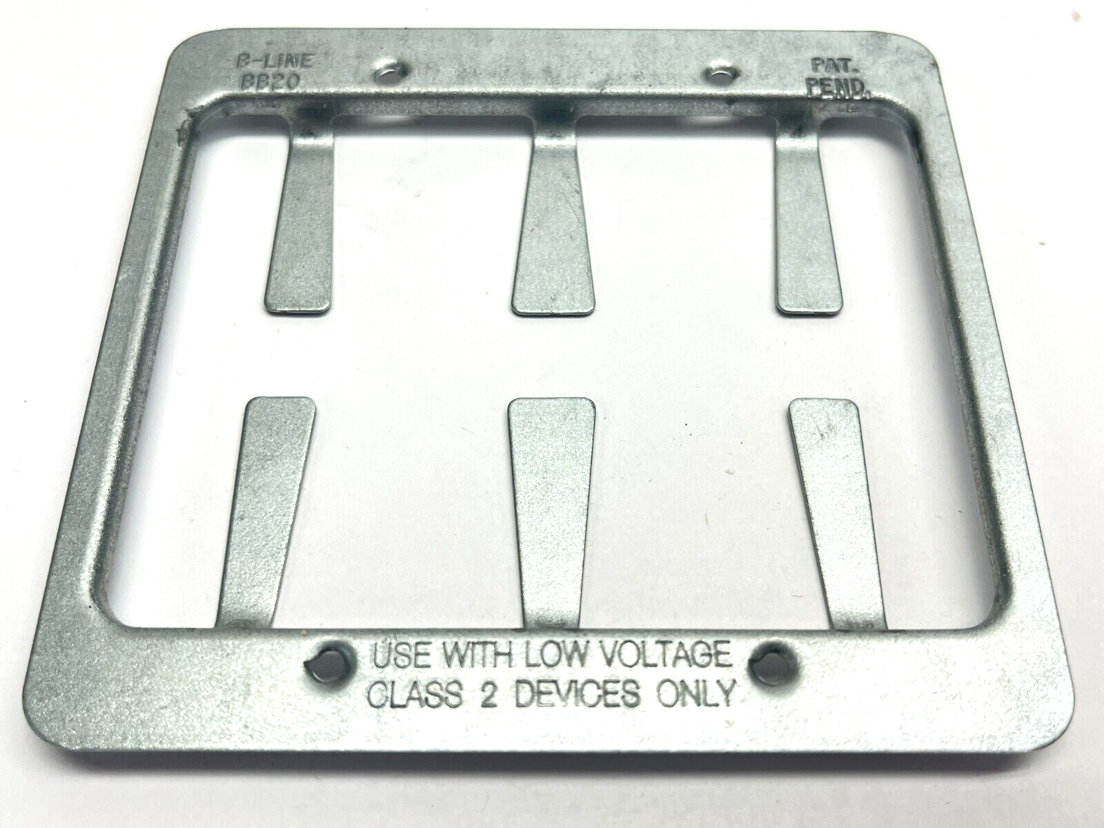 BB20 | B-Line Systems Double Gang Bracket for Communication Outlets LOT OF 10 - New – Open box - Maverick Industrial Sales