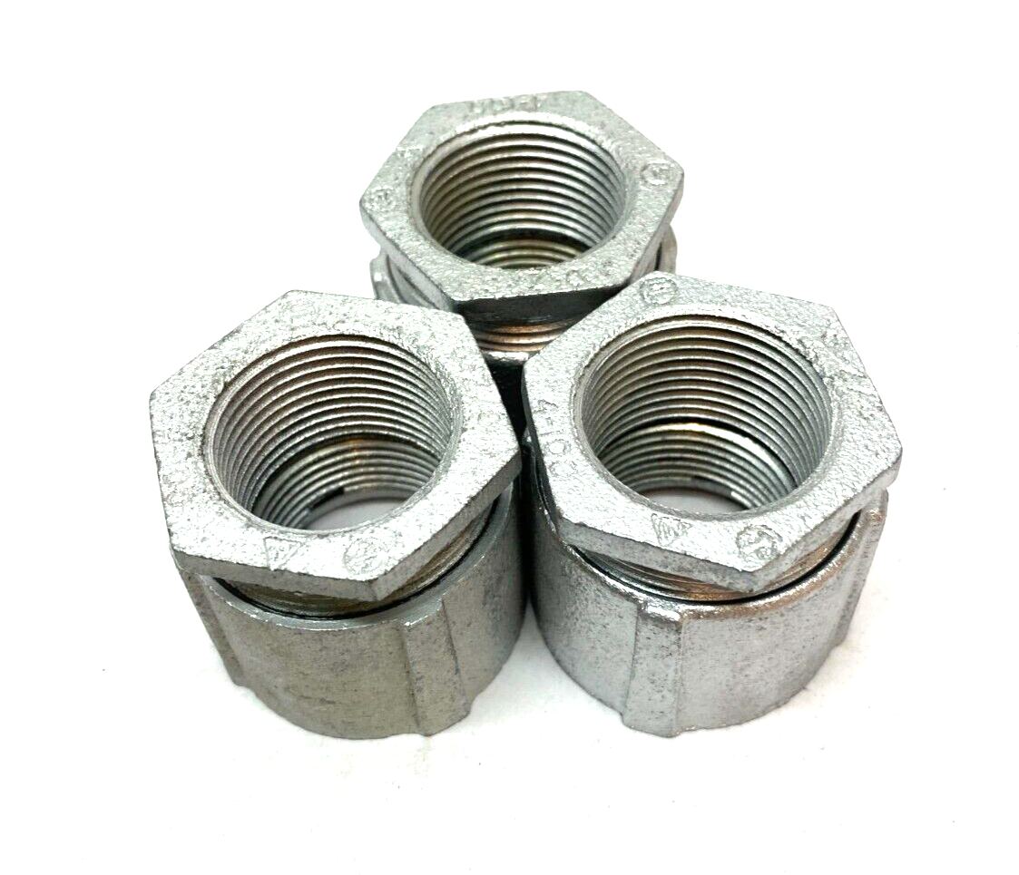 EGS Appleton EC100 Rigid Conduit 3-Piece Union 1" Mall Iron Coupling PKG OF 3 - Maverick Industrial Sales