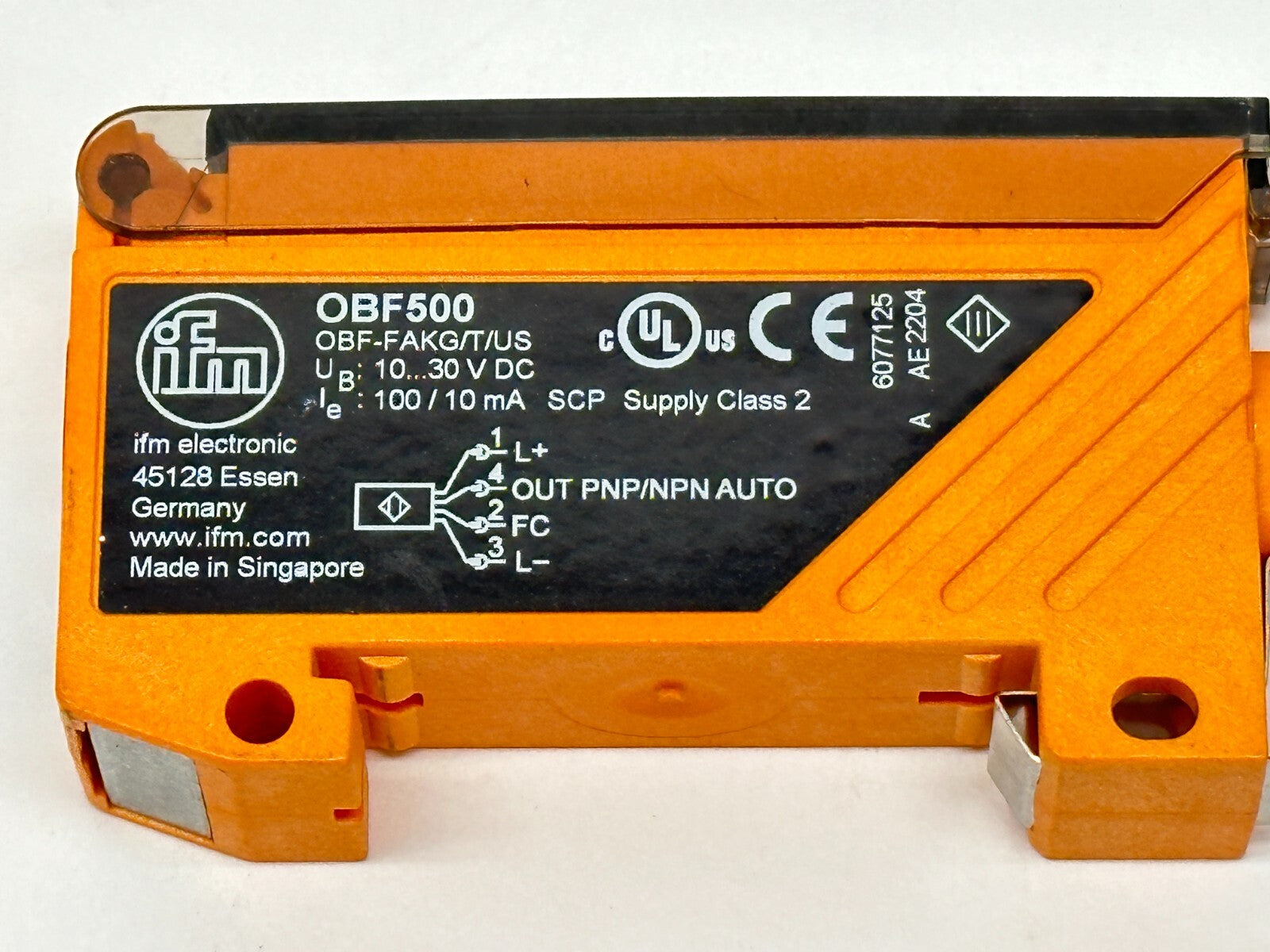 IFM OBF-FAKG/T/US Fiber Optic Amplifier OBF500 - Maverick Industrial Sales