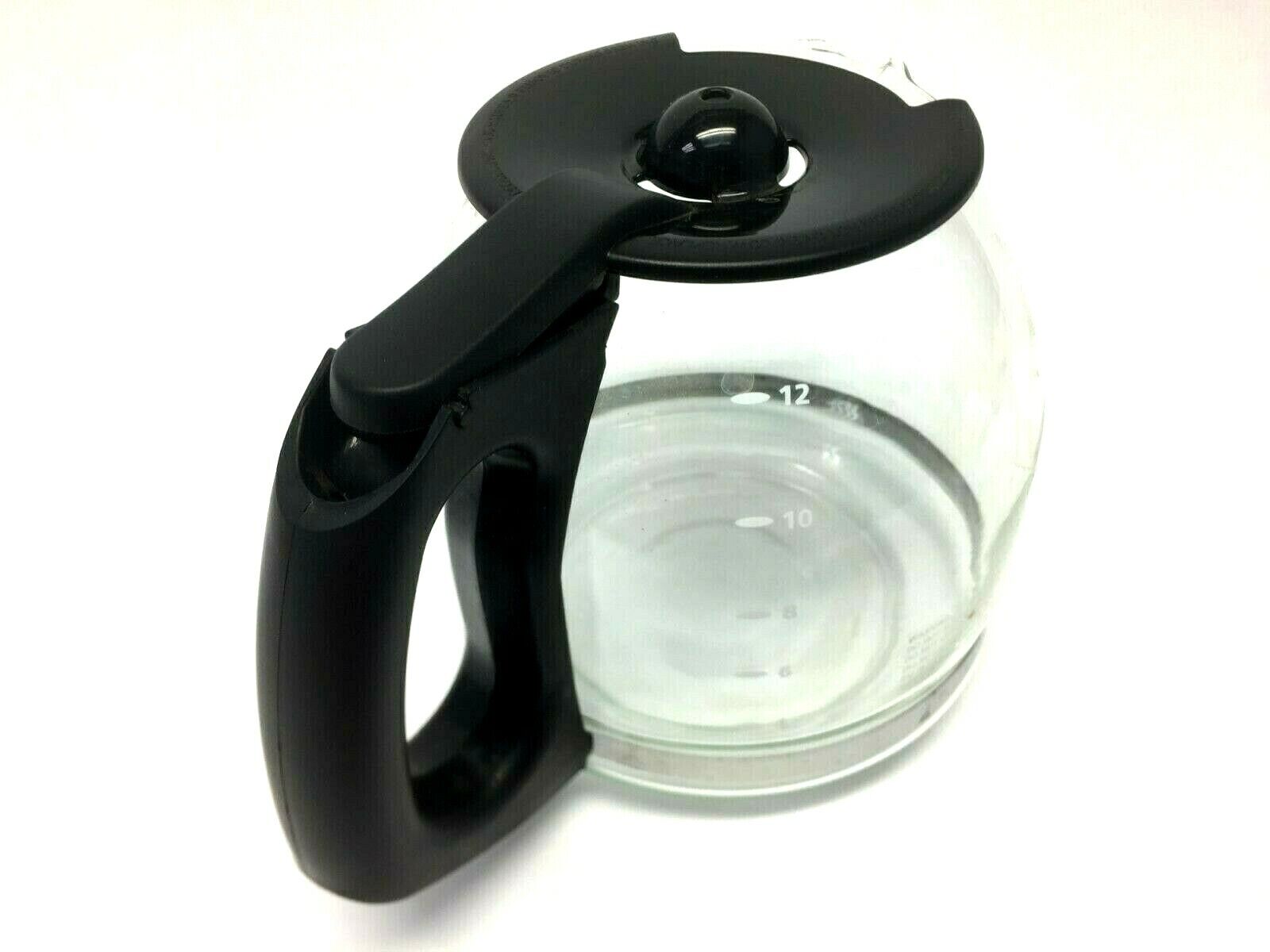 Mr. Coffee M135YL 12 Cup Black / Clear Glass Carafe - Maverick Industrial Sales