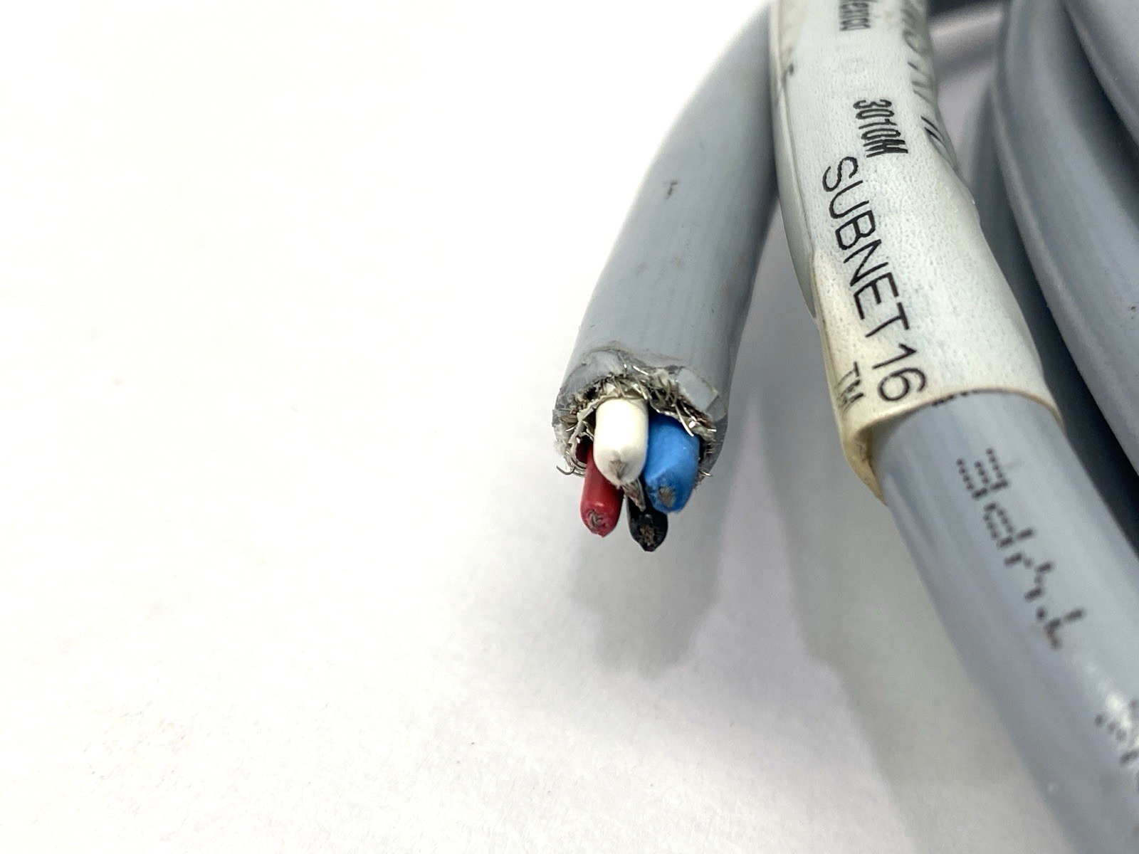 Datalogic CBL-1494-05 Single Ended Connector Cordset M12 5m CUT LEADS - Maverick Industrial Sales