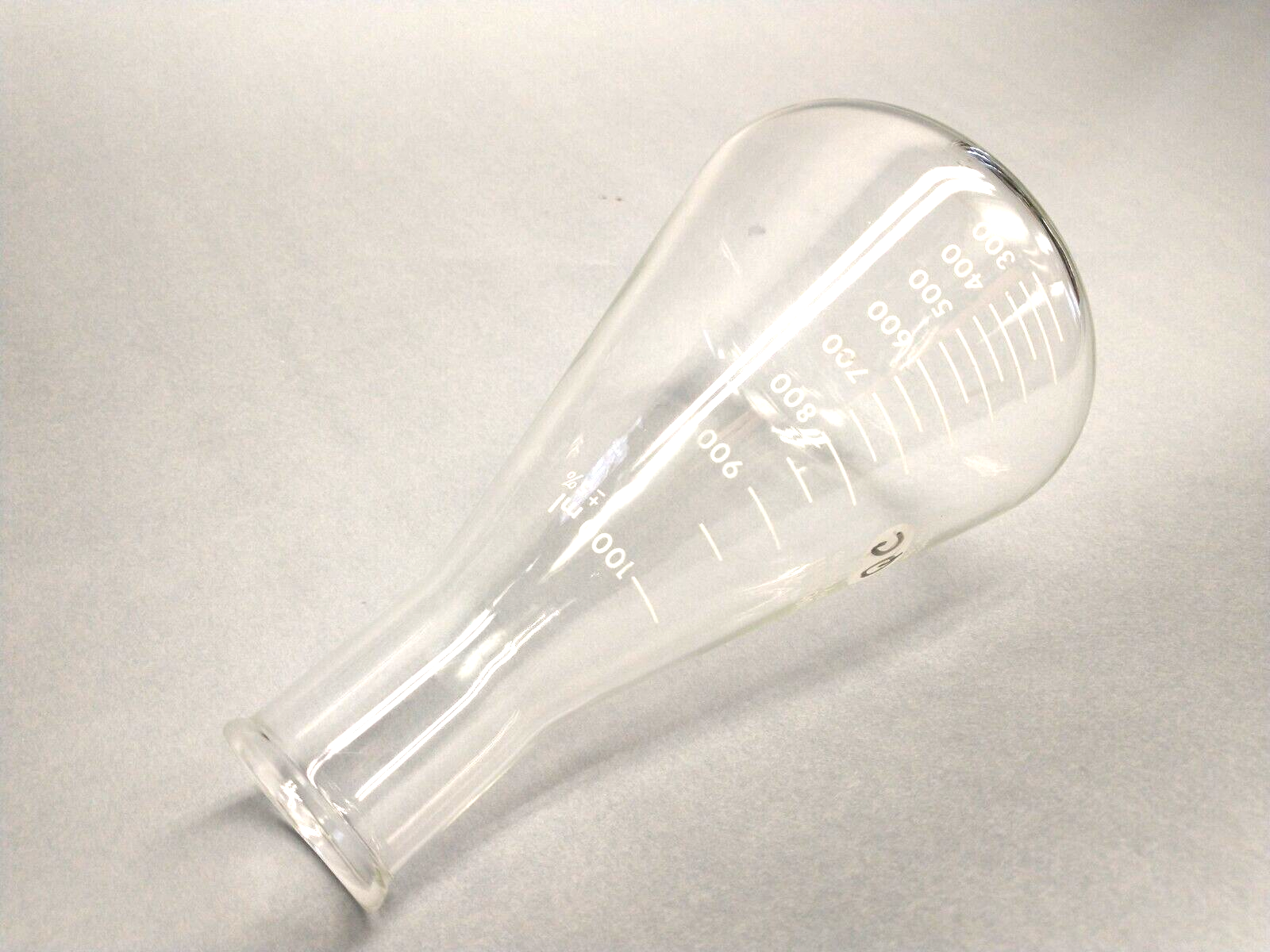 Pyrex 4980-1L Narrow Mouth, Graduated Erlenmeyer Flask 1000mL Stopper 9, 4980 - Maverick Industrial Sales