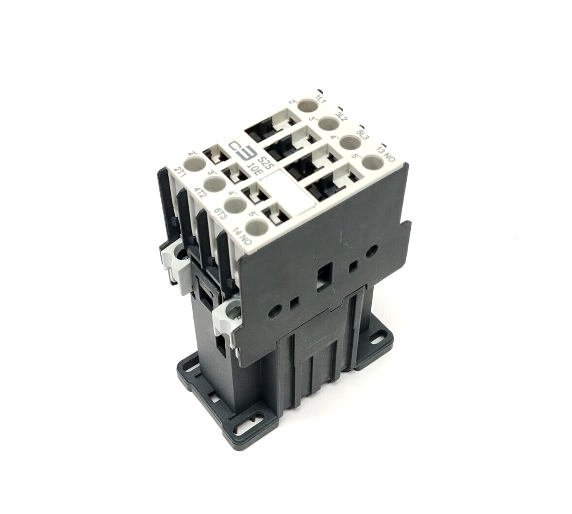 C3 Controls 300-S25N30ZC10 Contactor 3P 25A 24VDC CHIPPED PLASTIC - Maverick Industrial Sales