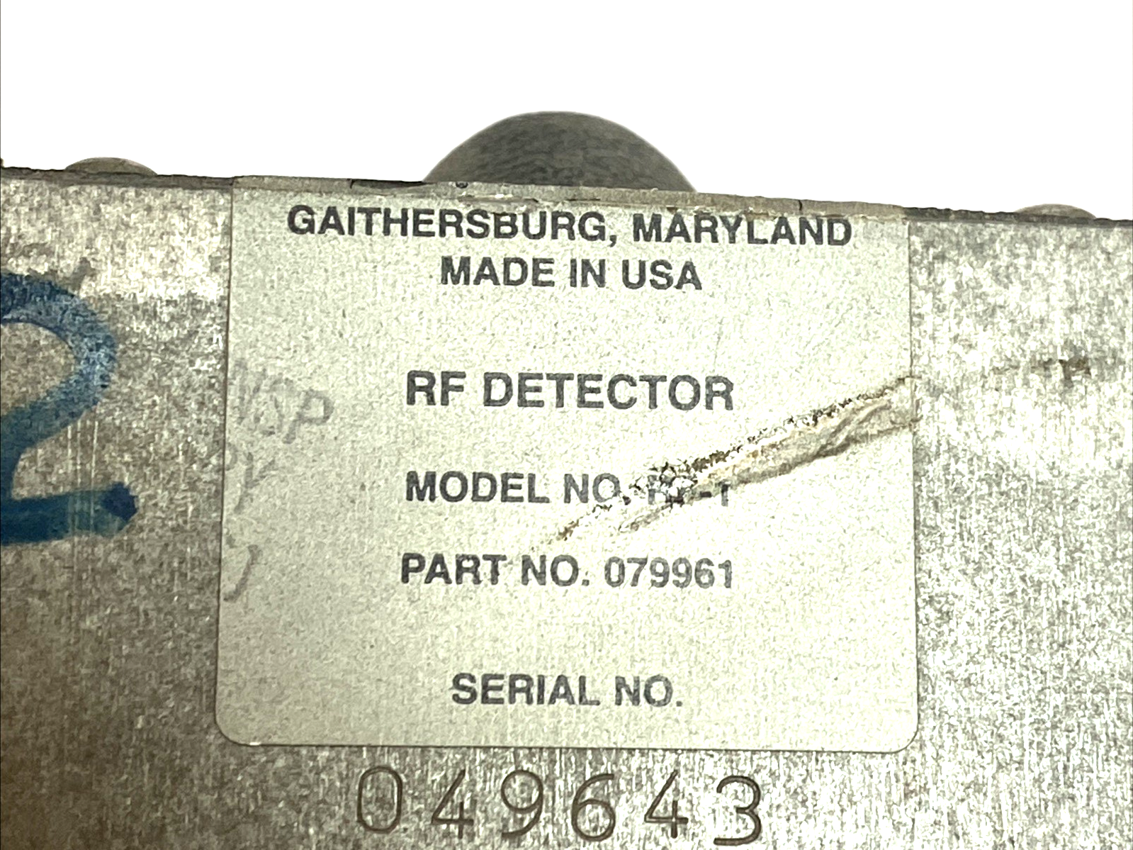 RF-1 RF | Fusion UV Systems Detector Module 079961 - Used - Maverick Industrial Sales