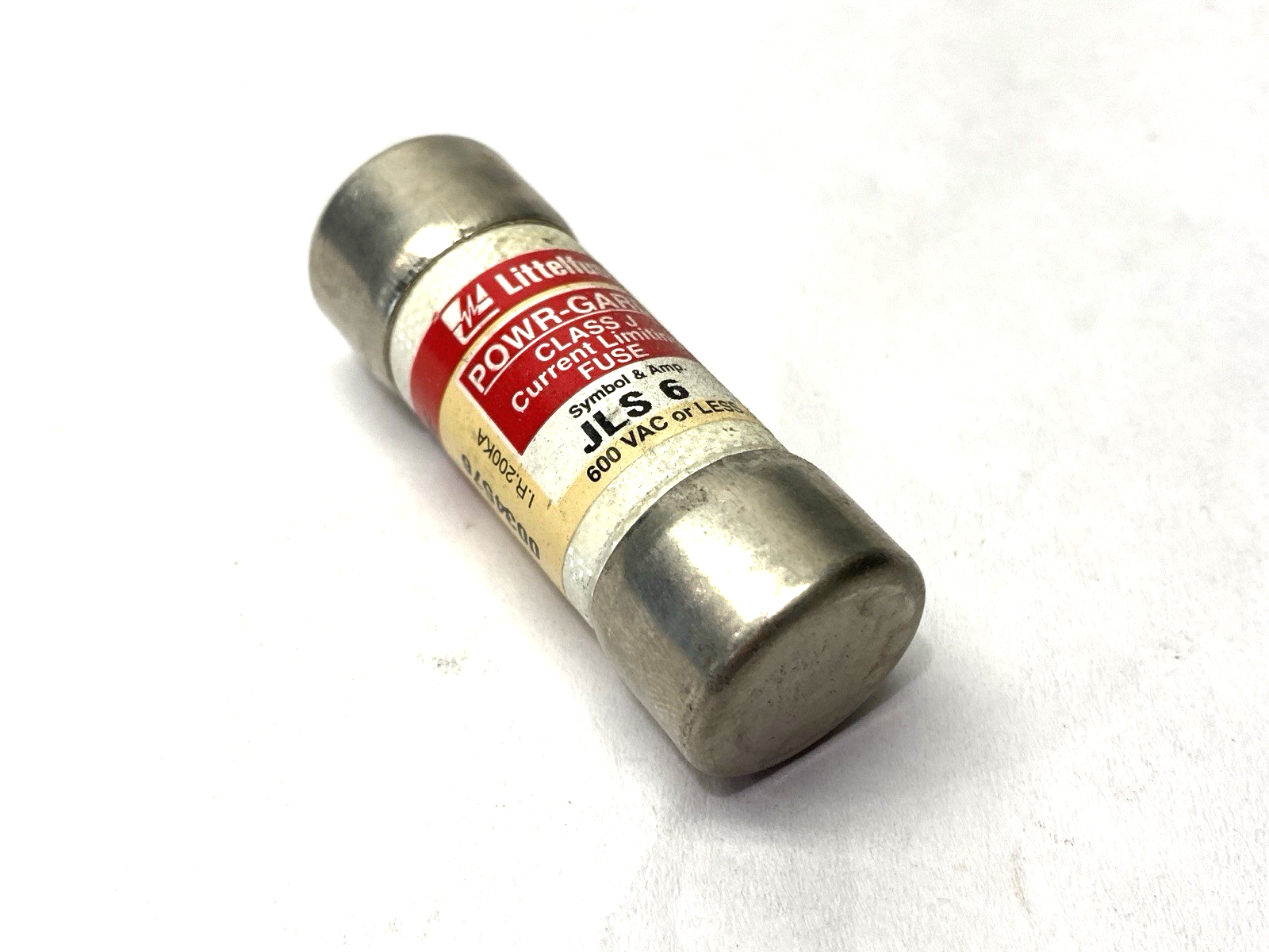 Littelfuse JLS006 Powr-Gard Current Limiting Fuse Class J 600VAC 6A - Maverick Industrial Sales