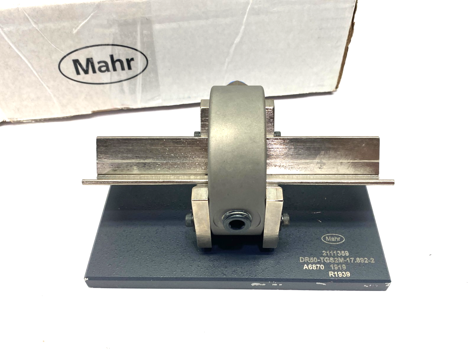 Mahr 2111358 Dimensionair 2-Jet Air Ring Gauge DR50-TGS2M-17.892-1 w/ Base Plate - Maverick Industrial Sales