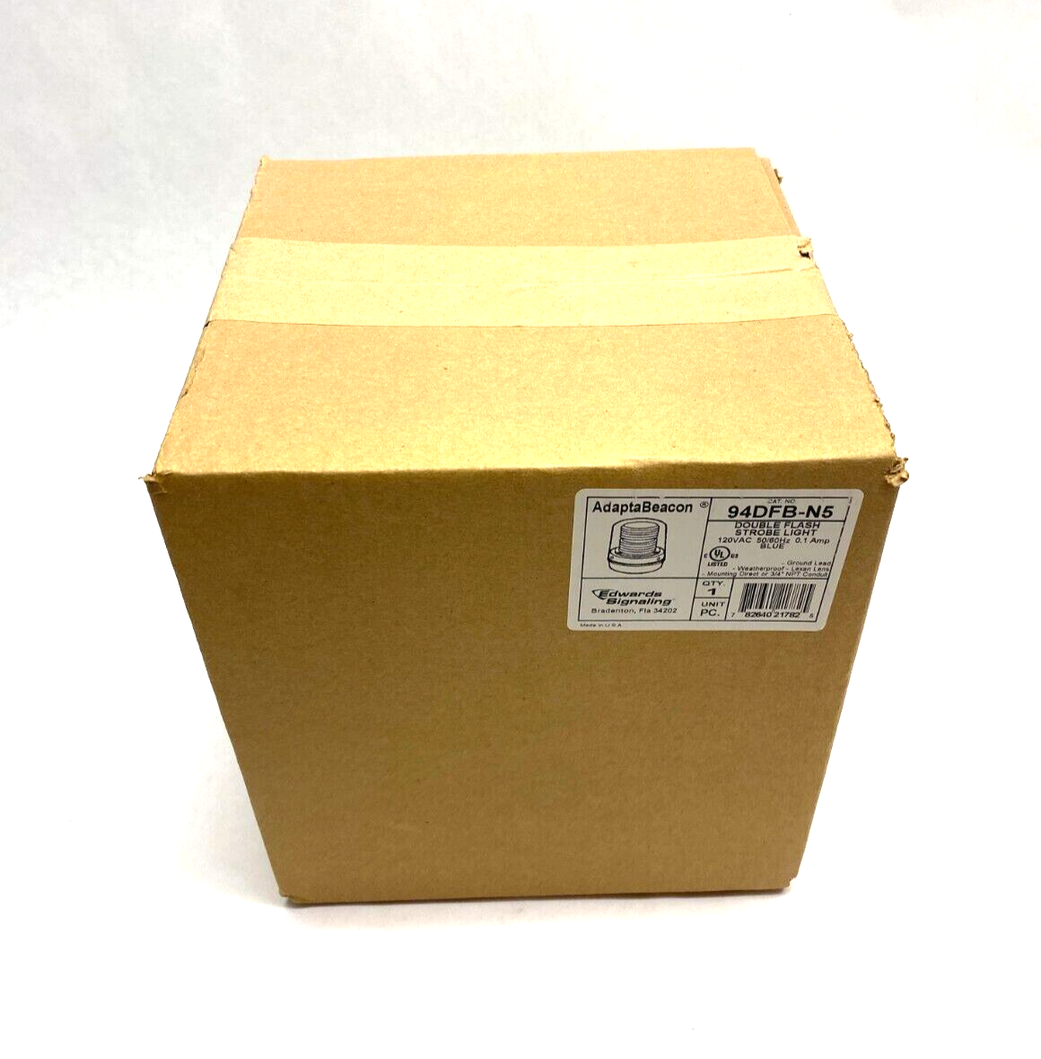 Edwards Signaling 94DFB-N5 AdaptaBeacon Heavy Duty Double-Flash Strobe Light - Maverick Industrial Sales