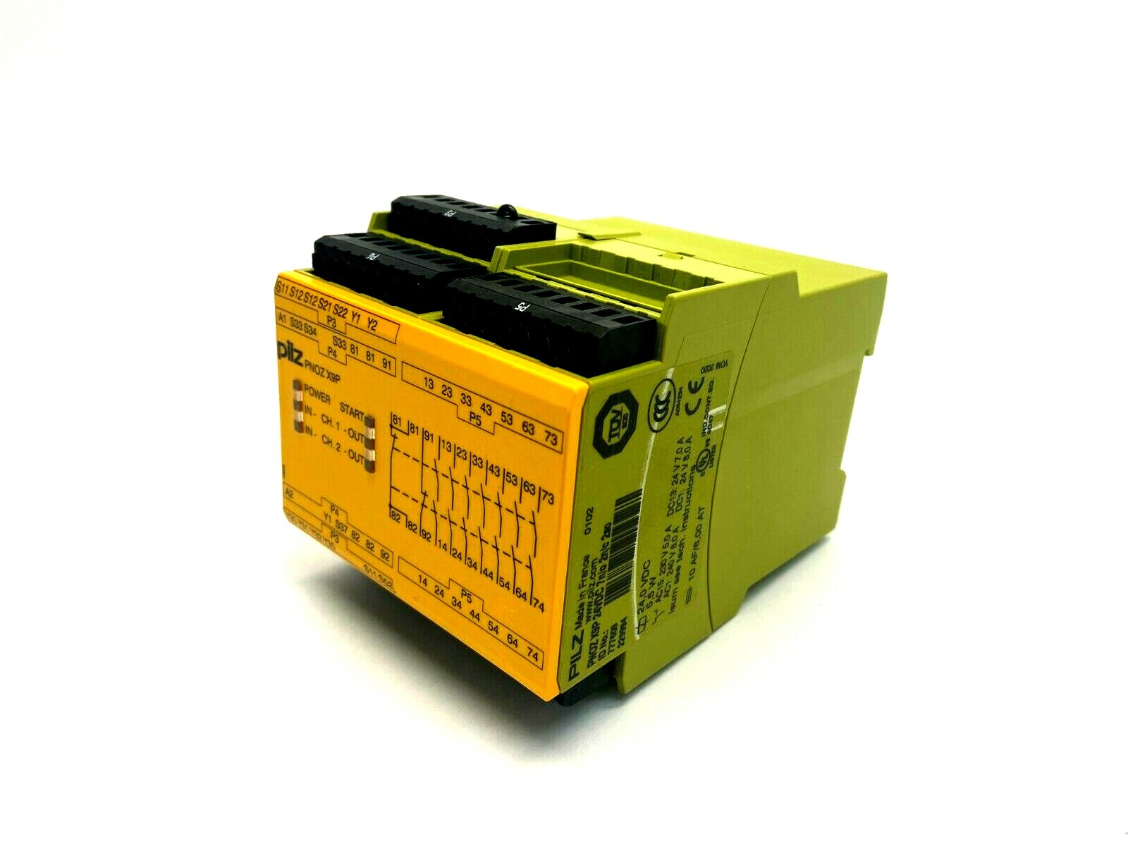 PNOZ X9P 24VDC 7n/o 2n/c 2so | Pilz PNOZ X9P 24VDC 7n/o 2n/c 2so Safety ...