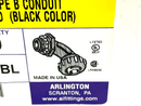 Arlington NMLT9038BL Non-Metallic 90 Degree Connector 3/8" PKG OF 50 - Maverick Industrial Sales