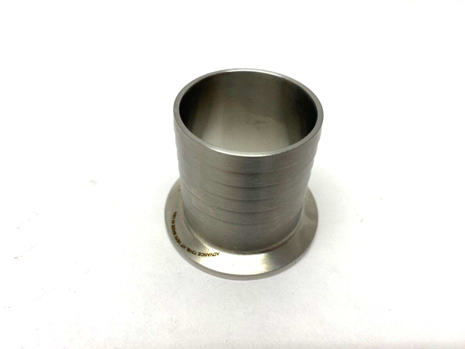 Advance Fittings A14MPHR-1.5-PL-316L Tri Clamp to Rubber Hose Adapter Fitting - Maverick Industrial Sales