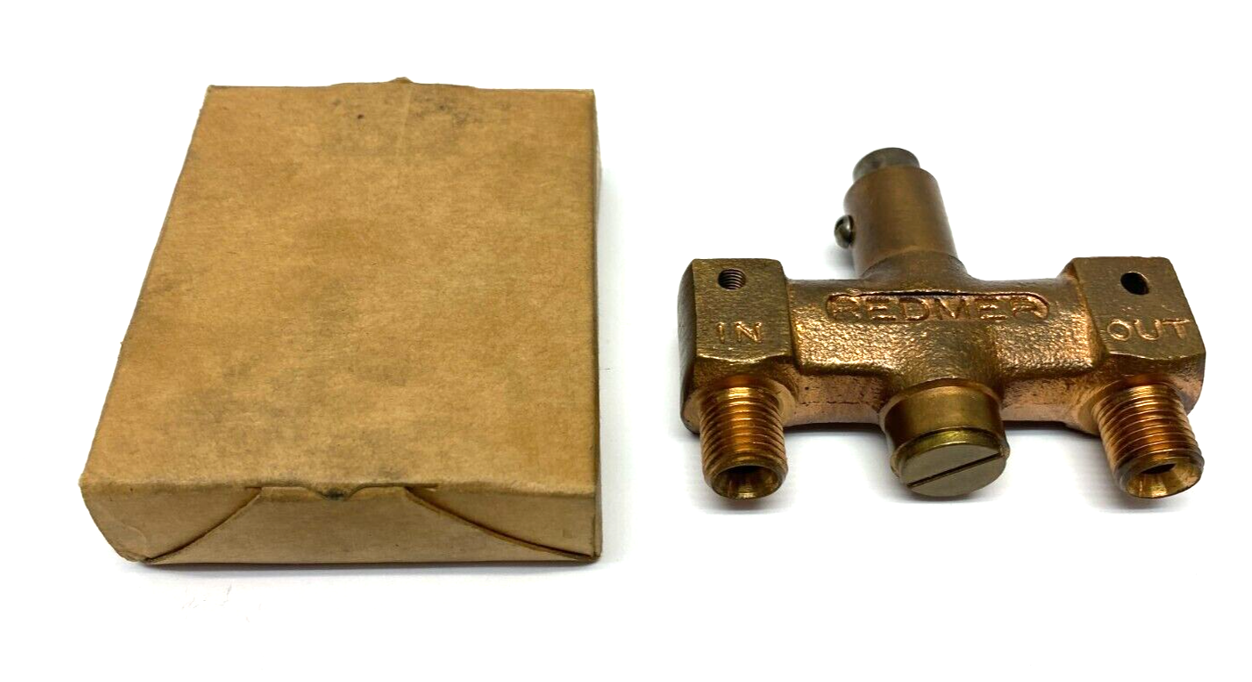 Redmer Air Devices V-29 Flow Control Pushbutton Valve - Maverick Industrial Sales