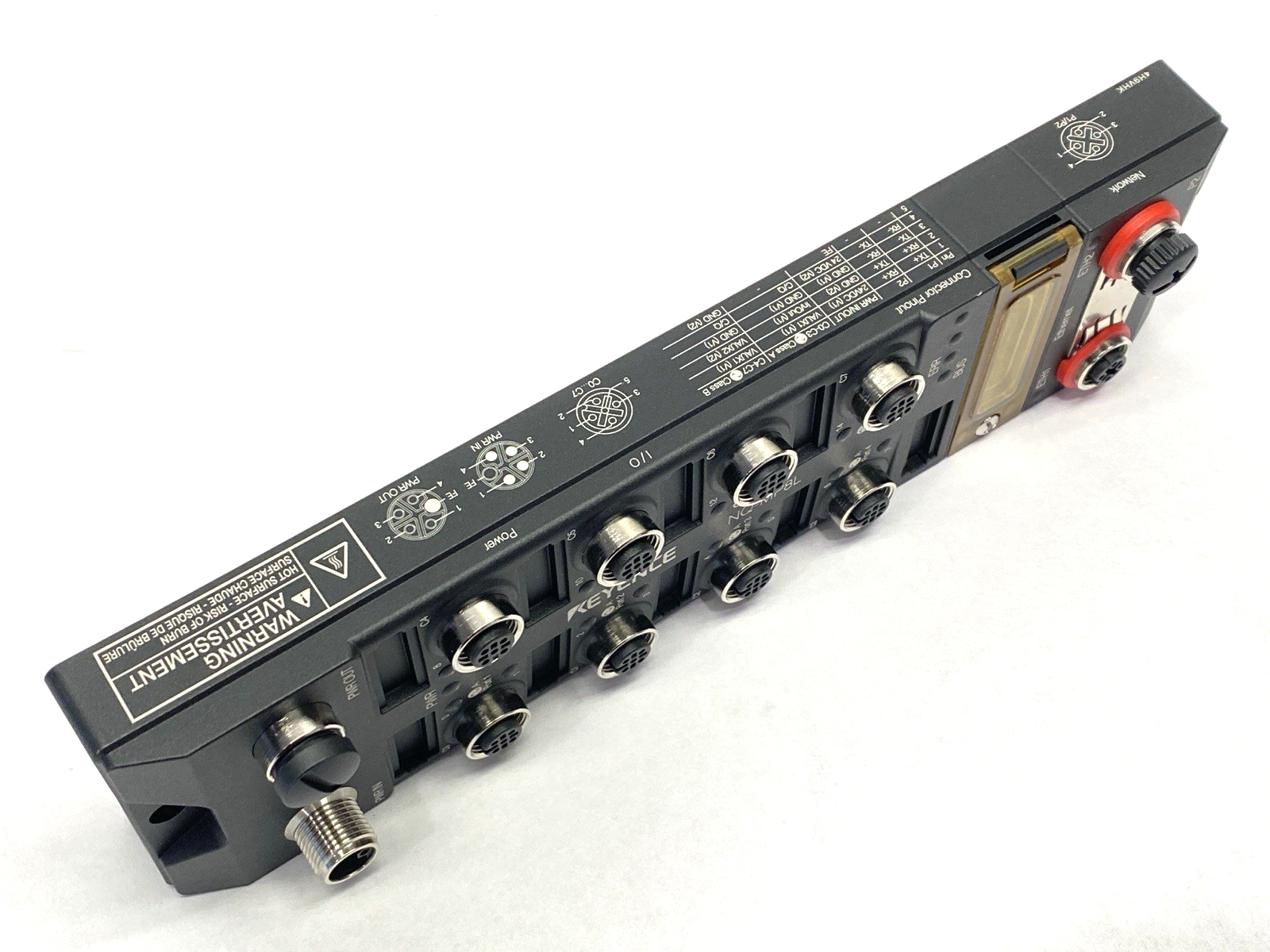 Keyence NQ-MP8L 8-Port Multi-Protocol Compatible IO-Link Master Module - Maverick Industrial Sales