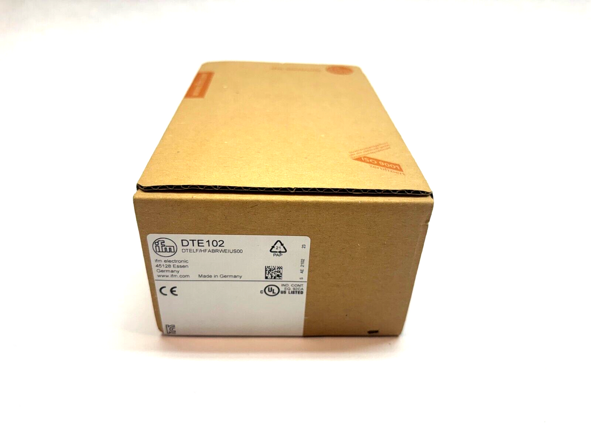 DTE102 | ifm Ethernet/RFID Evaluation Unit LF/HF 4-Channels, DTELF/HFABRWEIUS00 - New - Maverick Industrial Sales
