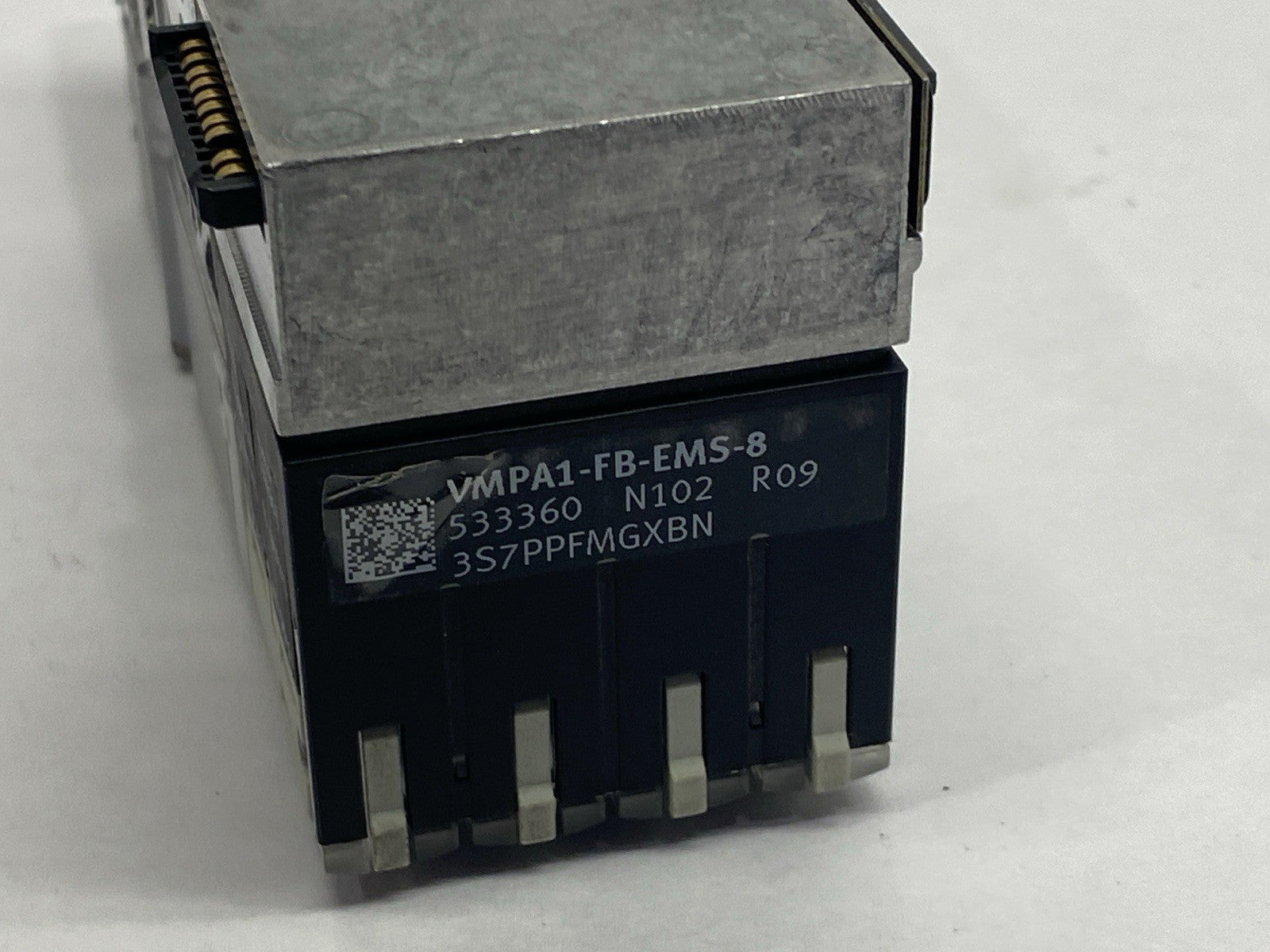 Festo VMPA1-FB-AP-4-1 Sub Base w/ VMPA1-FB-EMS-8 Module VMPA1-M1H-G-PI Solenoid - Maverick Industrial Sales