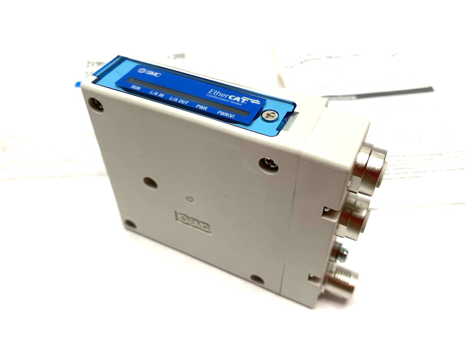 EX260-SEC1 | SMC EtherCAT Serial Interface Unit, Compact, 32 PNP - New Other - Maverick Industrial Sales