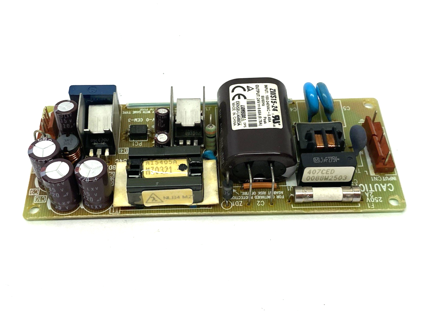 Densei Lambda PWB-654C Power Supply Board Unit - Maverick Industrial Sales
