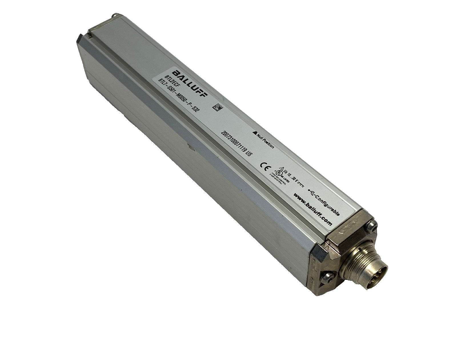 Balluff BTL7-G501-M0050-P-S32 Magnetostrictive Linear Position Sensor BTL2ECF - Maverick Industrial Sales