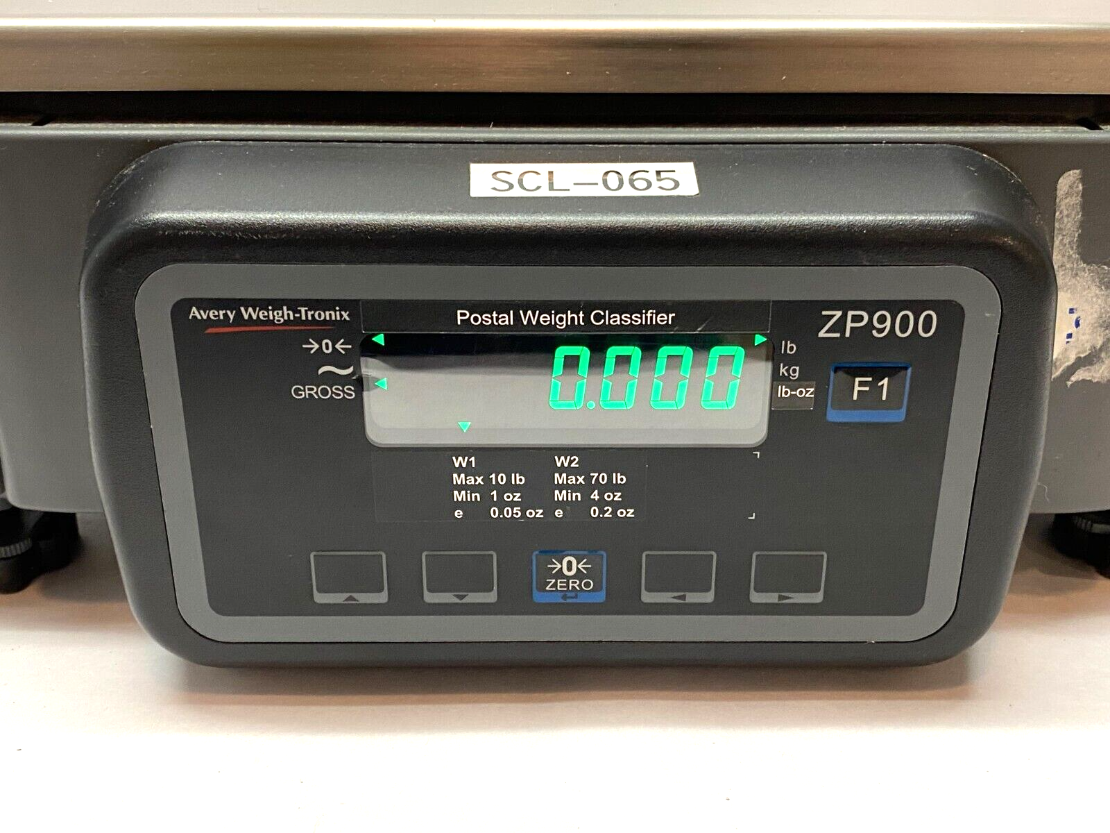 Avery Weigh-Tronix ZP900-1214-035-PB1 Postal Scale 77lbs Capacity BSQ-1214-035 - Maverick Industrial Sales