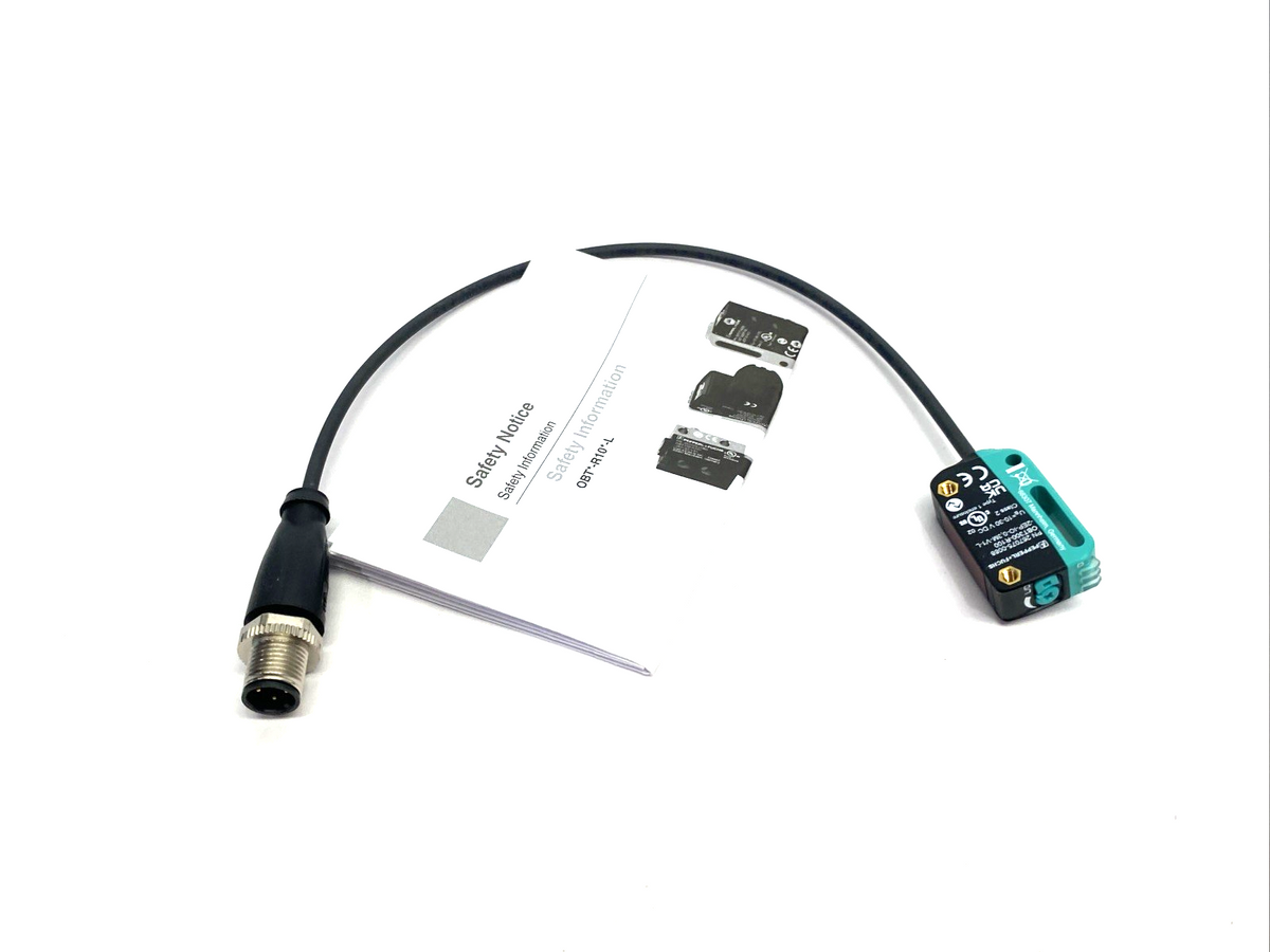 Pepperl+Fuchs OBT300-R100-2EP-IO-0,3M-V1-L Triangulation Sensor(BGS) 267075-0088 - Maverick Industrial Sales