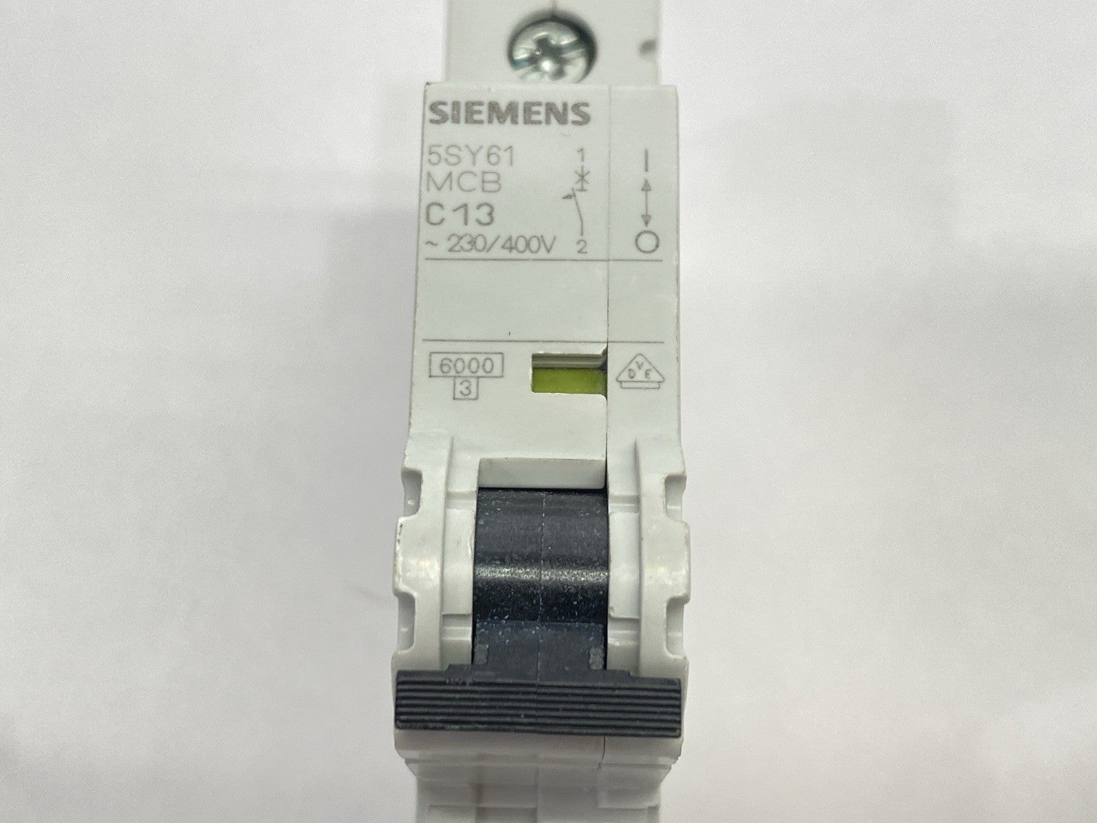 Siemens 5SY6113-7 Miniature Circuit Breaker MCB C13 1-Pole 13A 230/400V - Maverick Industrial Sales