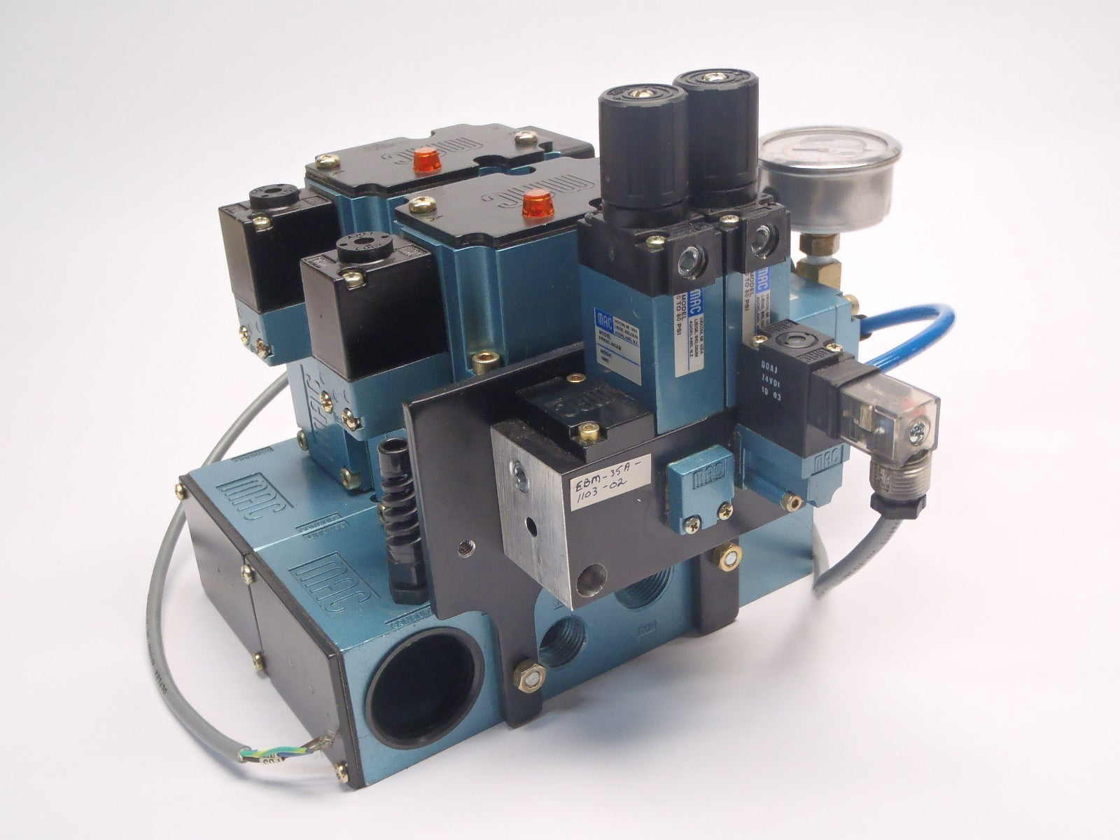 Mac Valves MPP63A-0150 Multi-Pressure Pak PR63D-1CBA-9 PME-501DAAG - Maverick Industrial Sales
