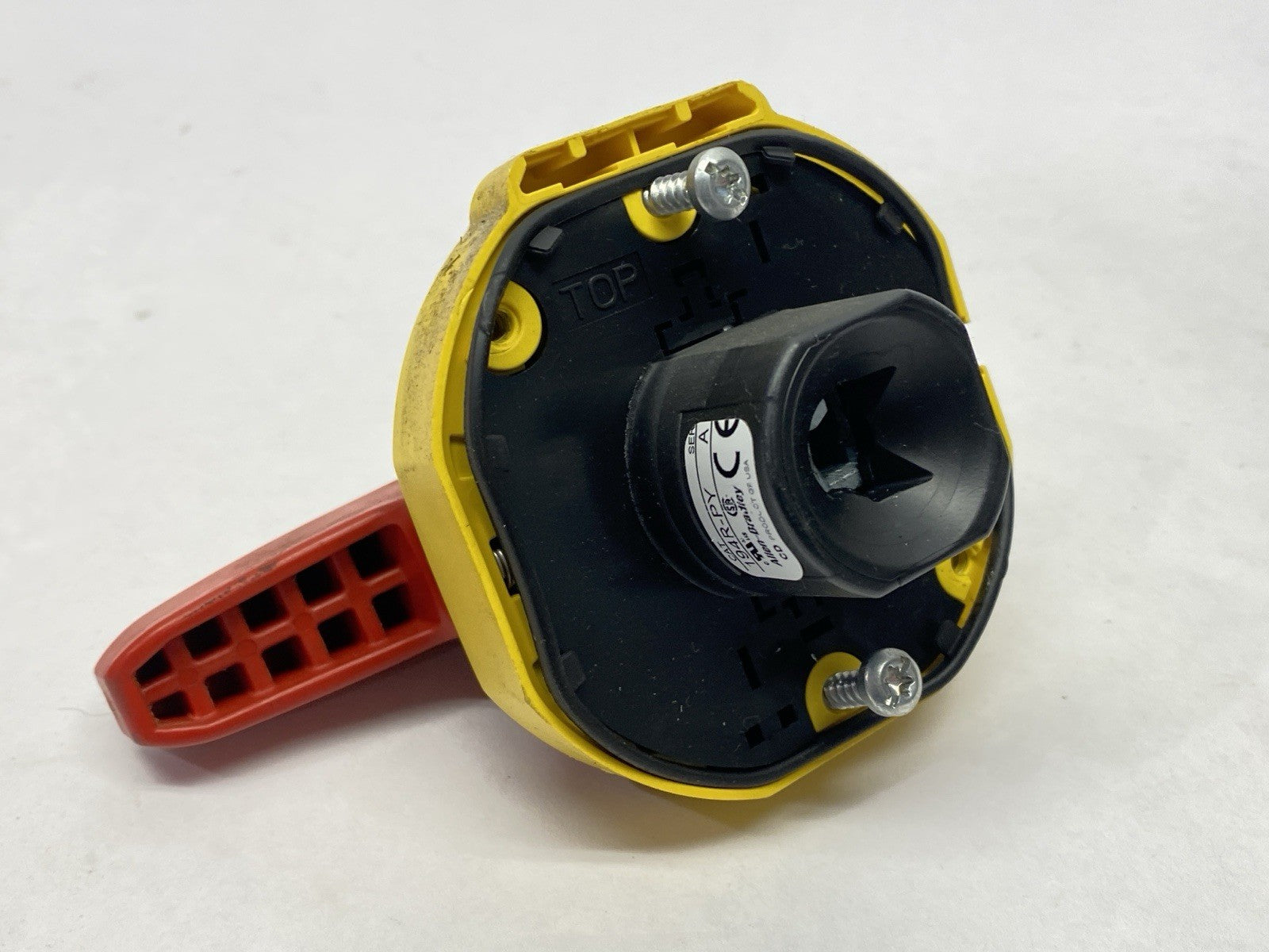 Allen Bradley 194R-PY Ser A Operating Handle Red/Yellow - Maverick Industrial Sales