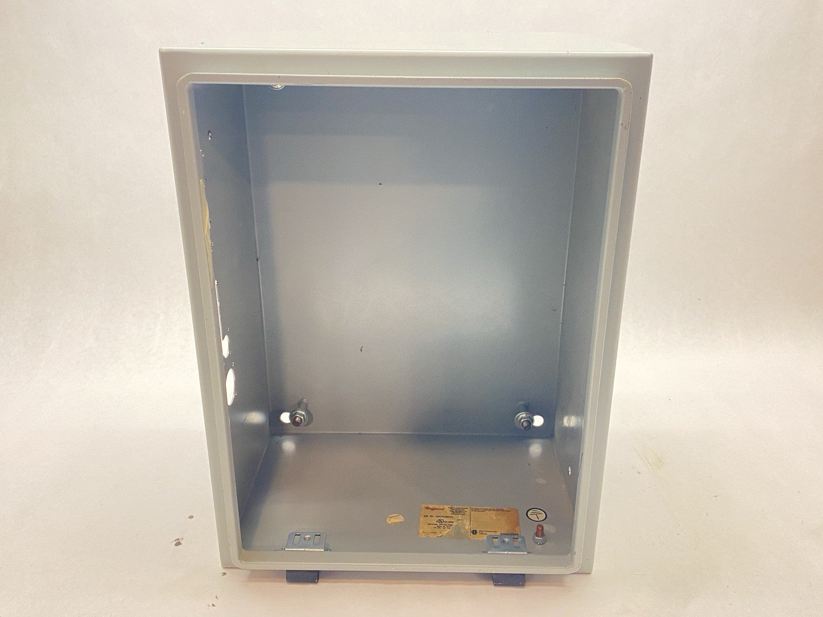 CSD16128/SPL | Hoffman Concept Single-Door Enclosure 16" x 12" x 8" NO DOOR - Used - Maverick Industrial Sales