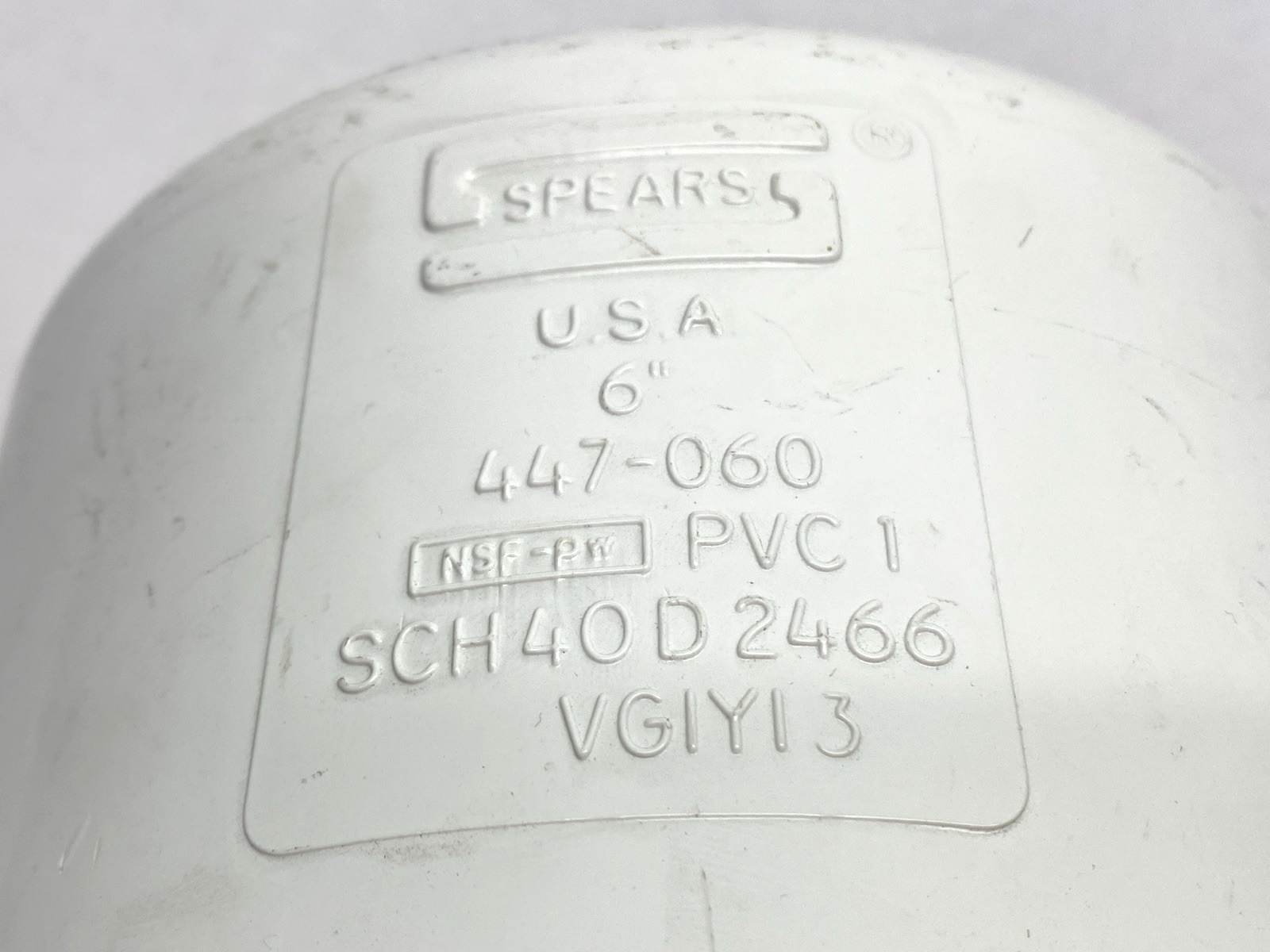 Spears 447-060 Cap Socket SCH40 6" - Maverick Industrial Sales