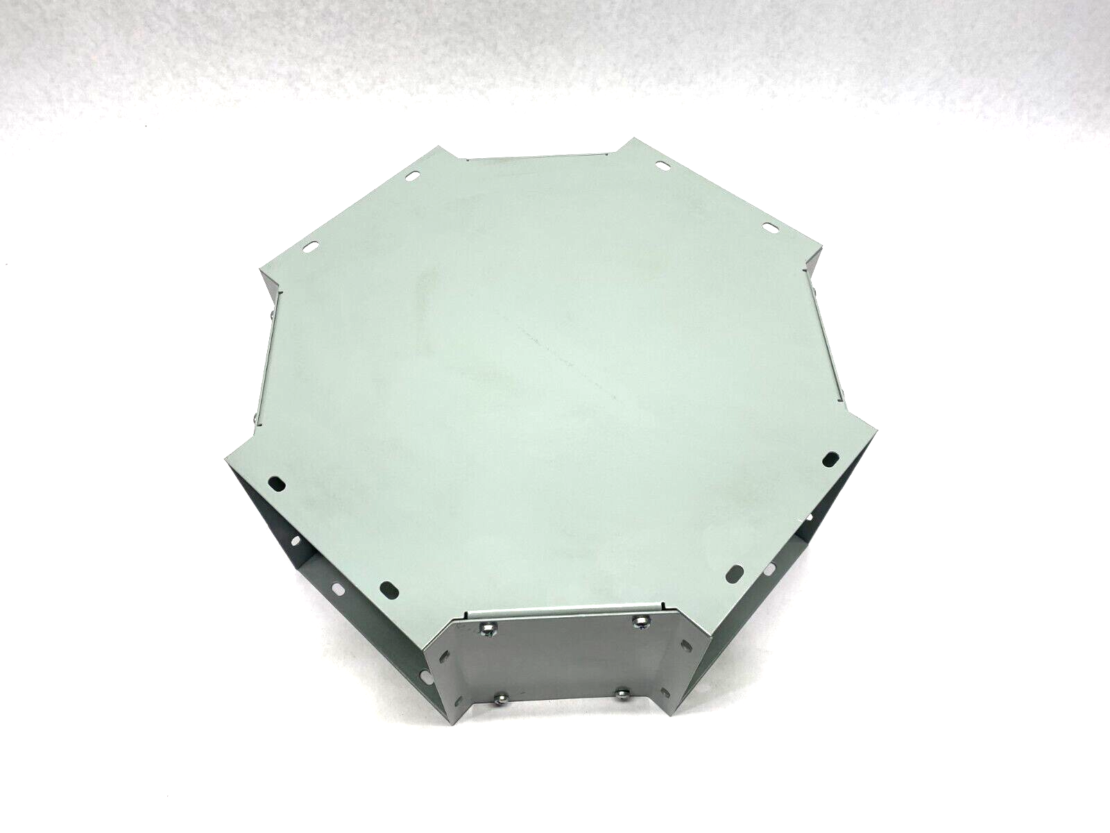 Milbank 66GX Lay-In Wireway Tee Cross Section 6" x 6" Gray - Maverick Industrial Sales